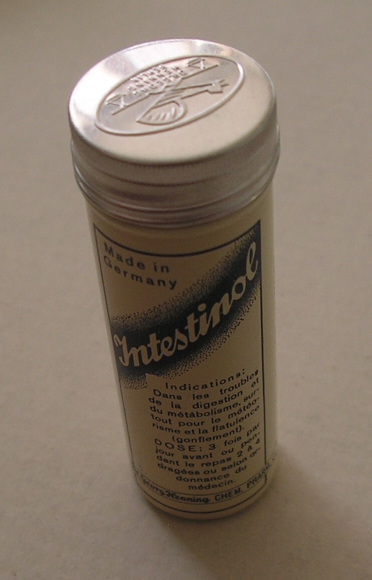 INTESTINOL *COLLECTABLE ANTIQUE VINTAGE GERMAN MEDICINE*