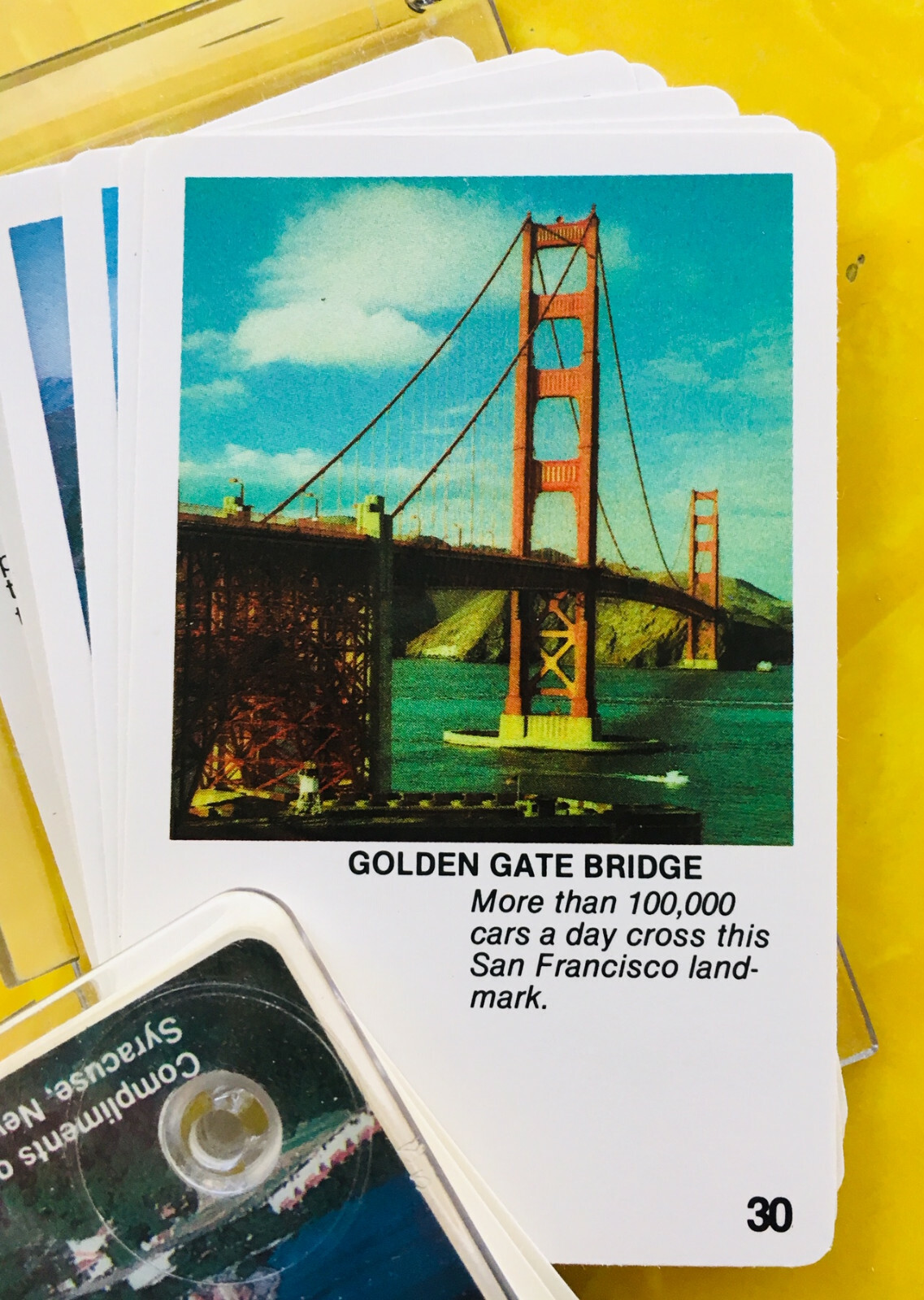 1980 Deck of San Francisco Sightseeing “Cards”, Bristol Laboratories Convention
