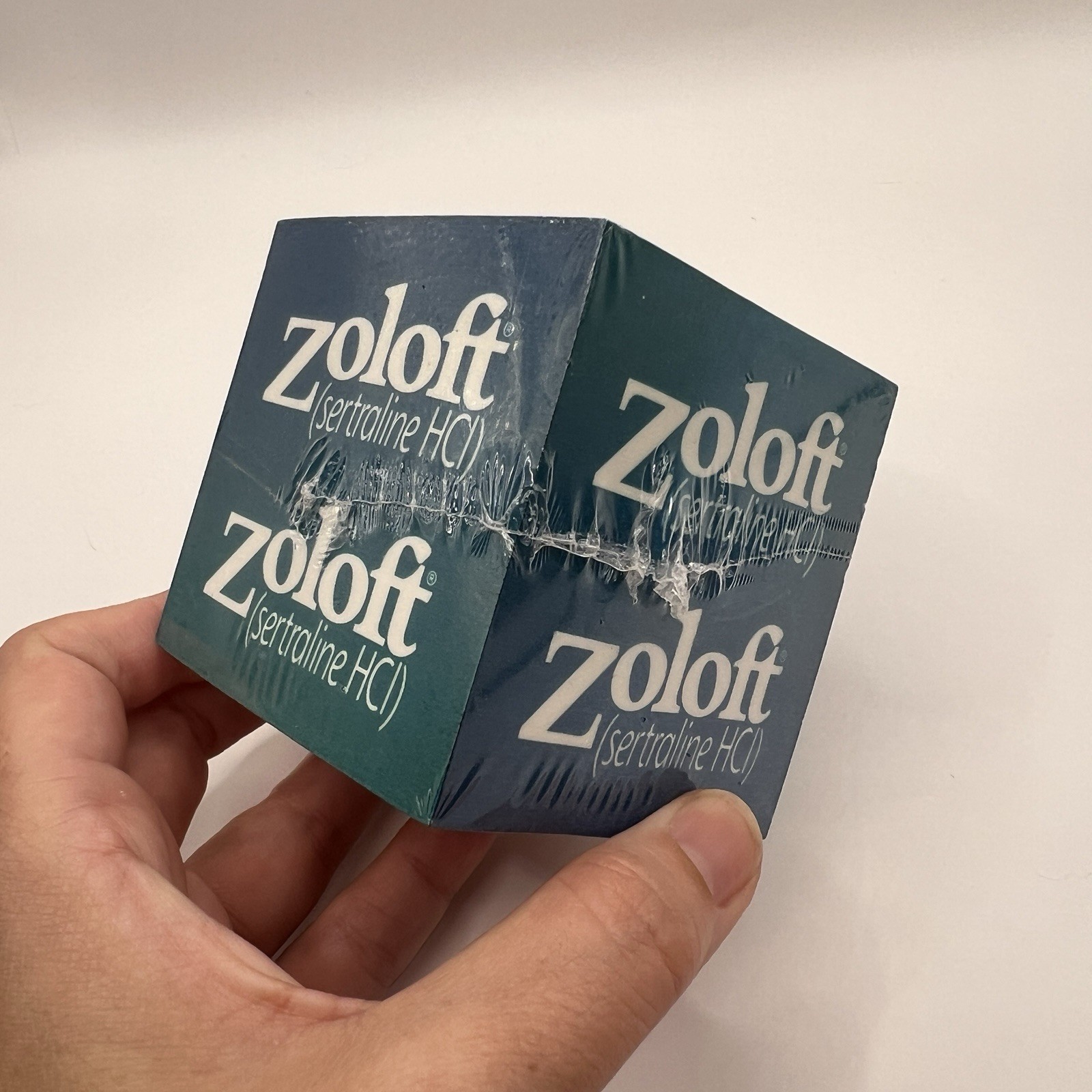 VTG Zoloft Post It Notes Pzizer Pharmaceutical Rep Advertising Promo NIP 1998