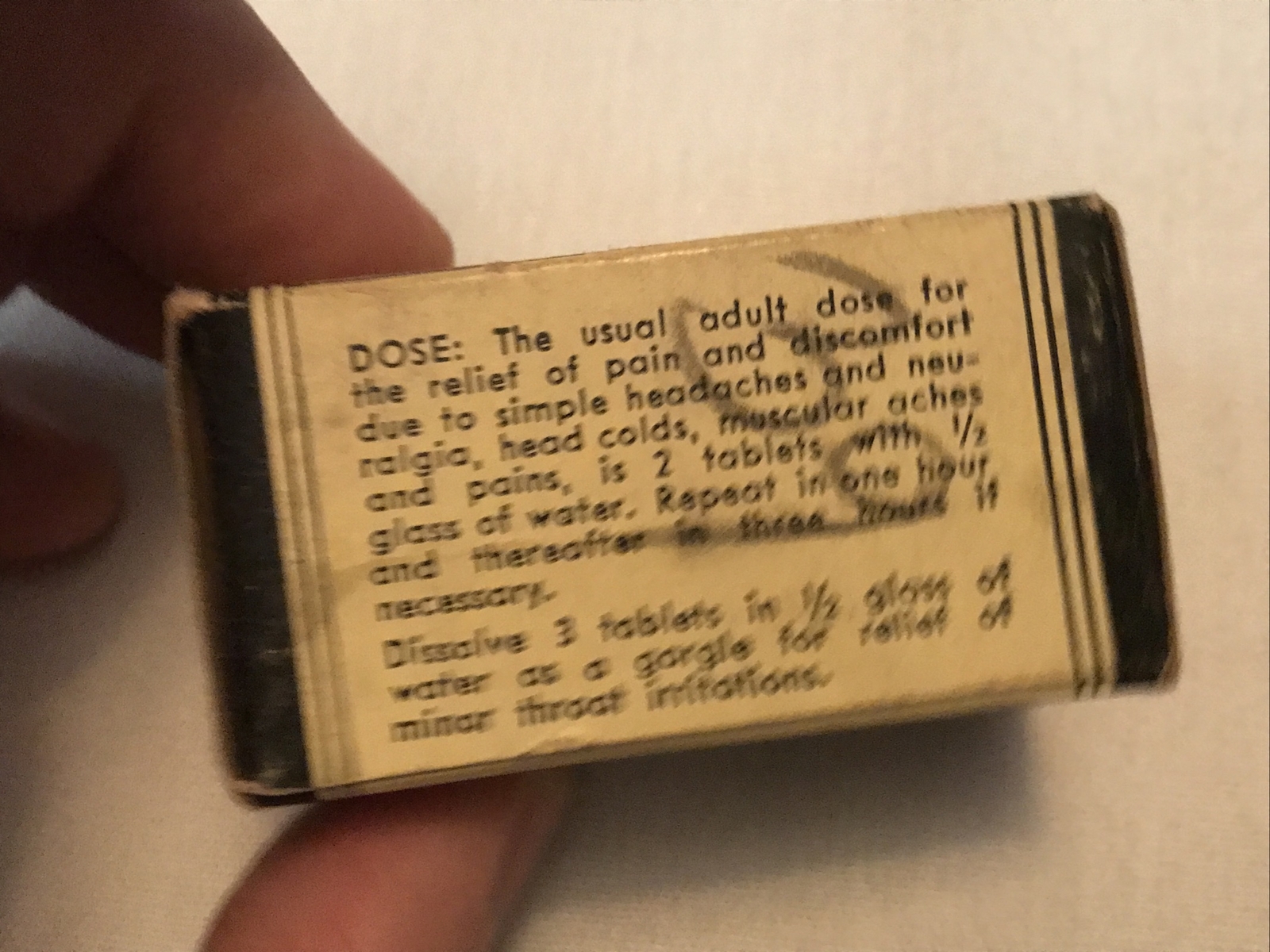 CAL ASPIRIN VINTAGE FULL TUBE IN ORIGINAL BOX, STERLING PRODUCTS, WHEELING