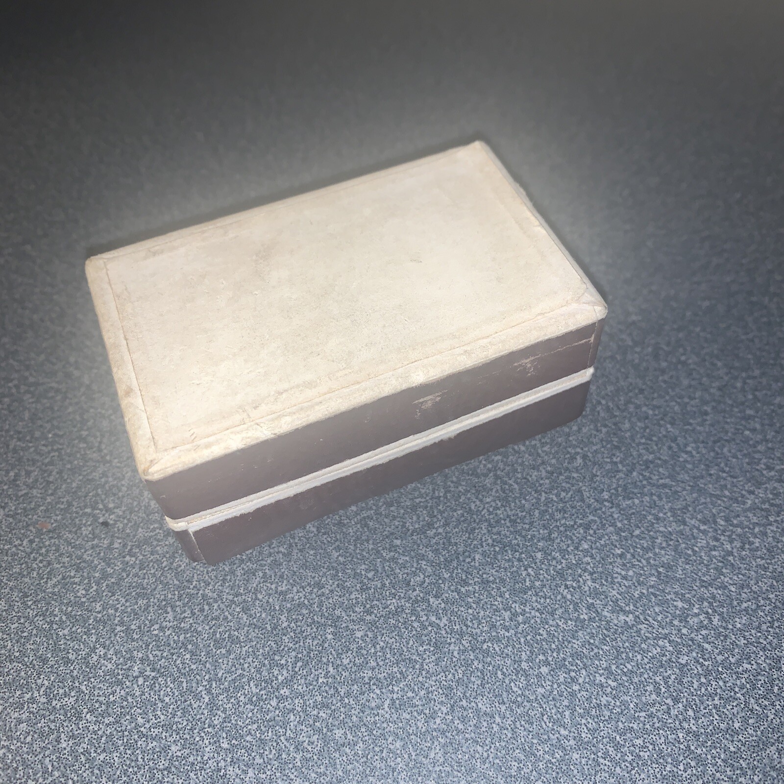 Vintage Cardboard Paper DENNIS PHARMACY Prescription Drug Pill 3″ Hinged Box