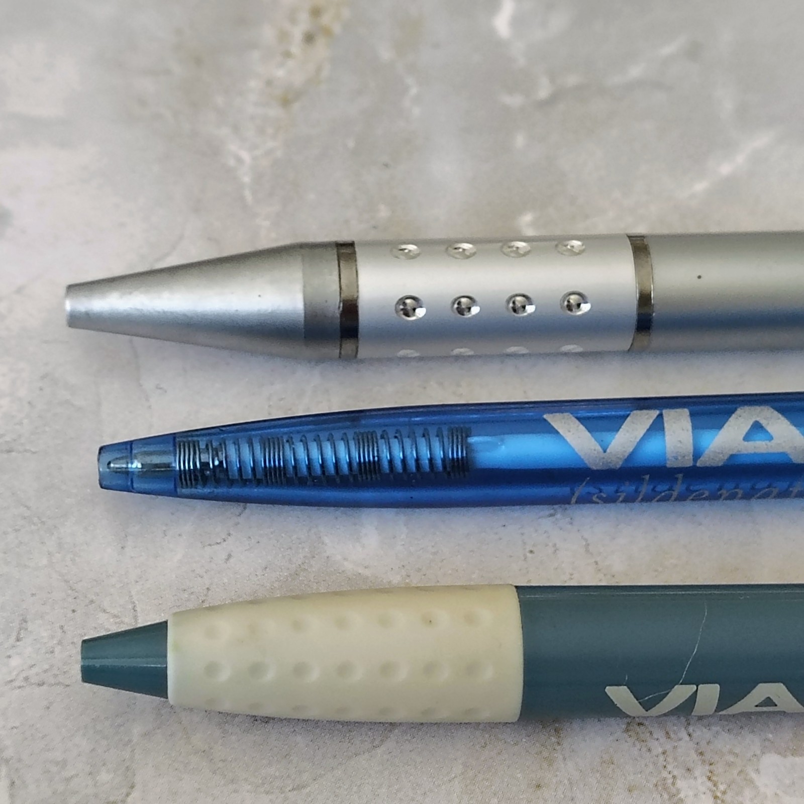 Lot of 3 Pharmaceutical Drug Rep Viagra Promo Pens Advertising
