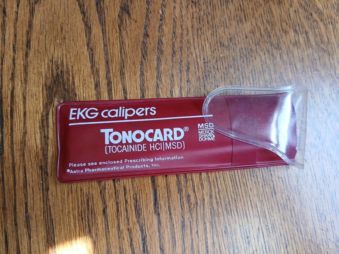 Vintage “Drug rep” Pharmaceuticals Tonocard EKG Calipers Made In Germany