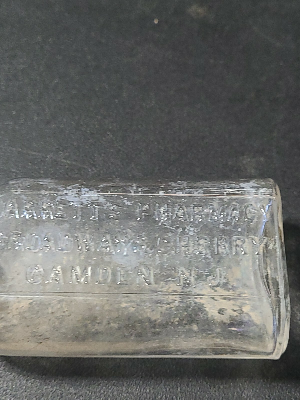 Vintage 1900s Apothecary Pharmacy Btl Jarretts Camden NJ