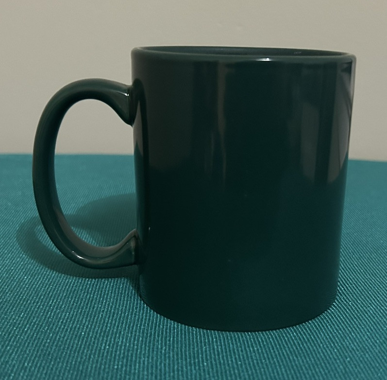 Green Fragmin Pharmaceutical Ceramic Coffee Mug