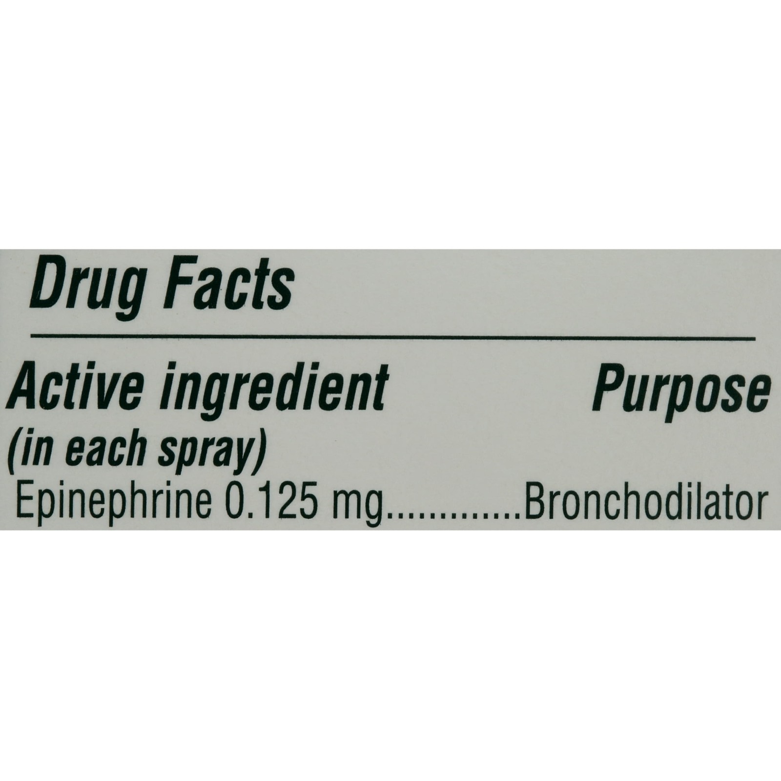 Primatene MIST Epinephrine Inhaler 0.125mg 160 Sprays OTC Asthma Relief – 2 Pack