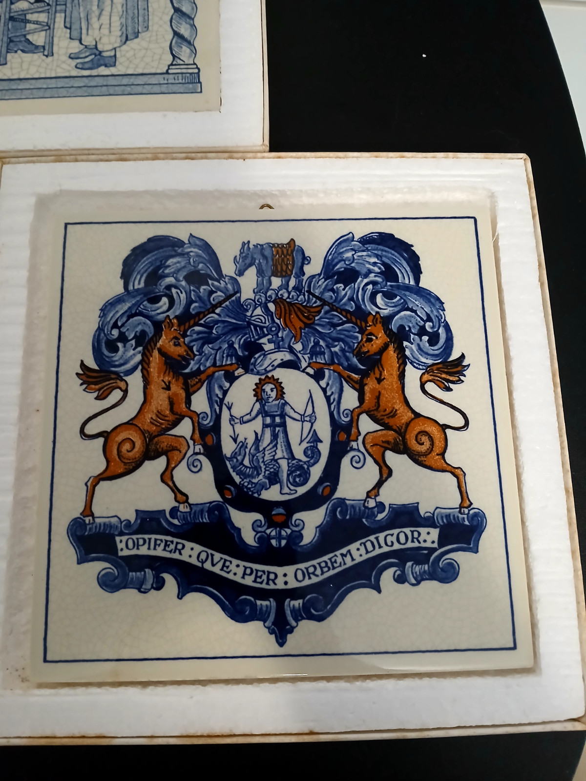 Set of 6 Vintage Burroughs Pharmaceutical English Pill Tiles – Apothecary Pharma