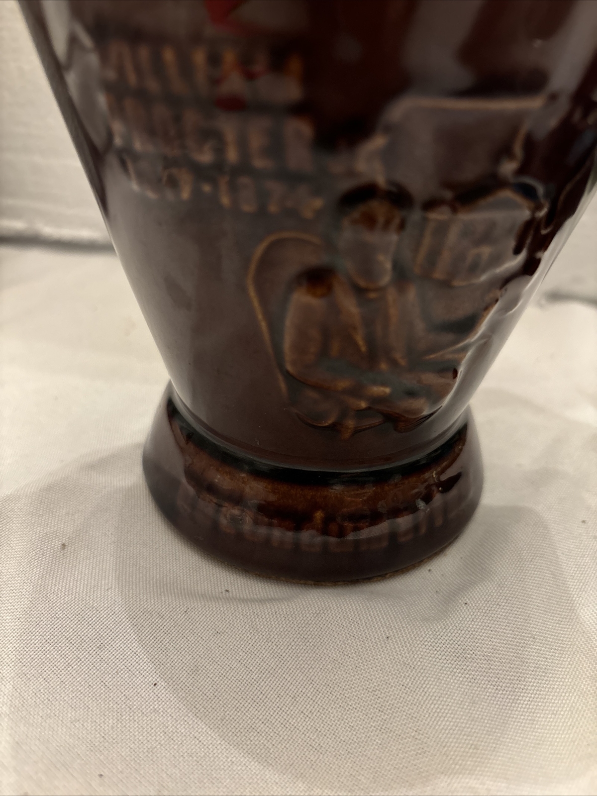 Schering/McCoy Pottery RX Mortar Pen Holder William Proctor Jr 1817-1874 Vase