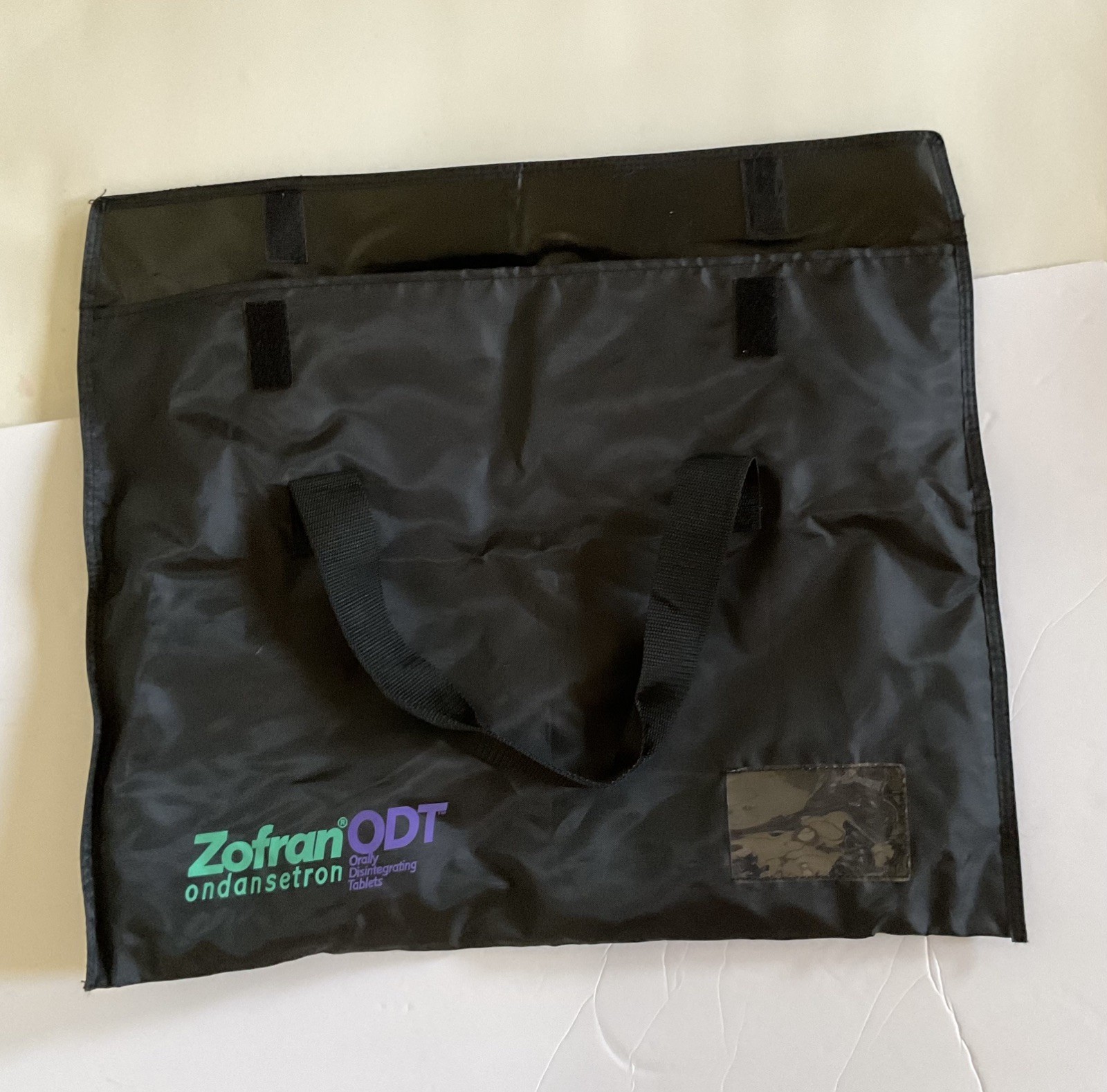 Pharmaceutical Zofran Promo tote bag Promotional Drug Company black