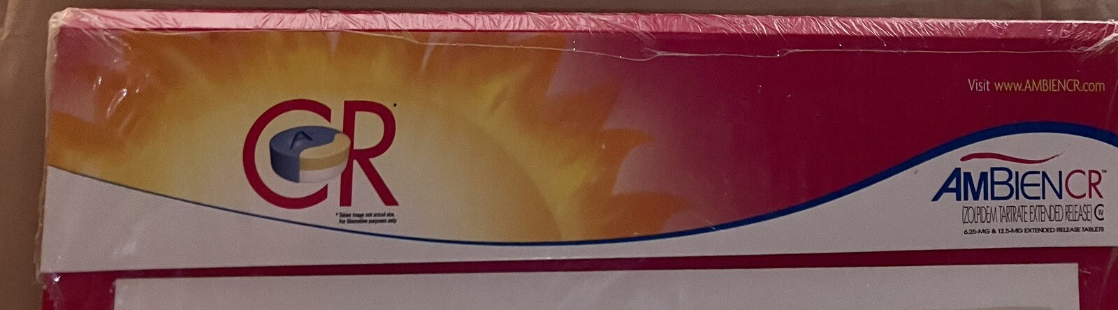 AMBIEN CR Pharmaceutical Pharma Drug Rep Desk Blotter Sealed 19” X 15”