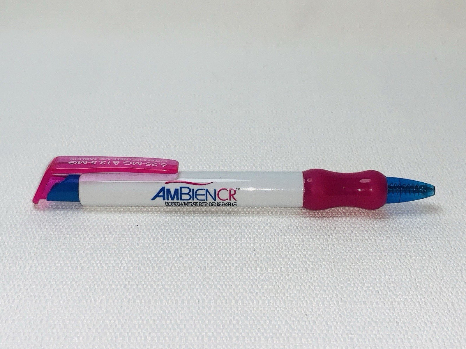 RARE Drug Rep Pen Lot Ambien CR & Levitra Pharmaceutical Promo Collectibles 2pcs