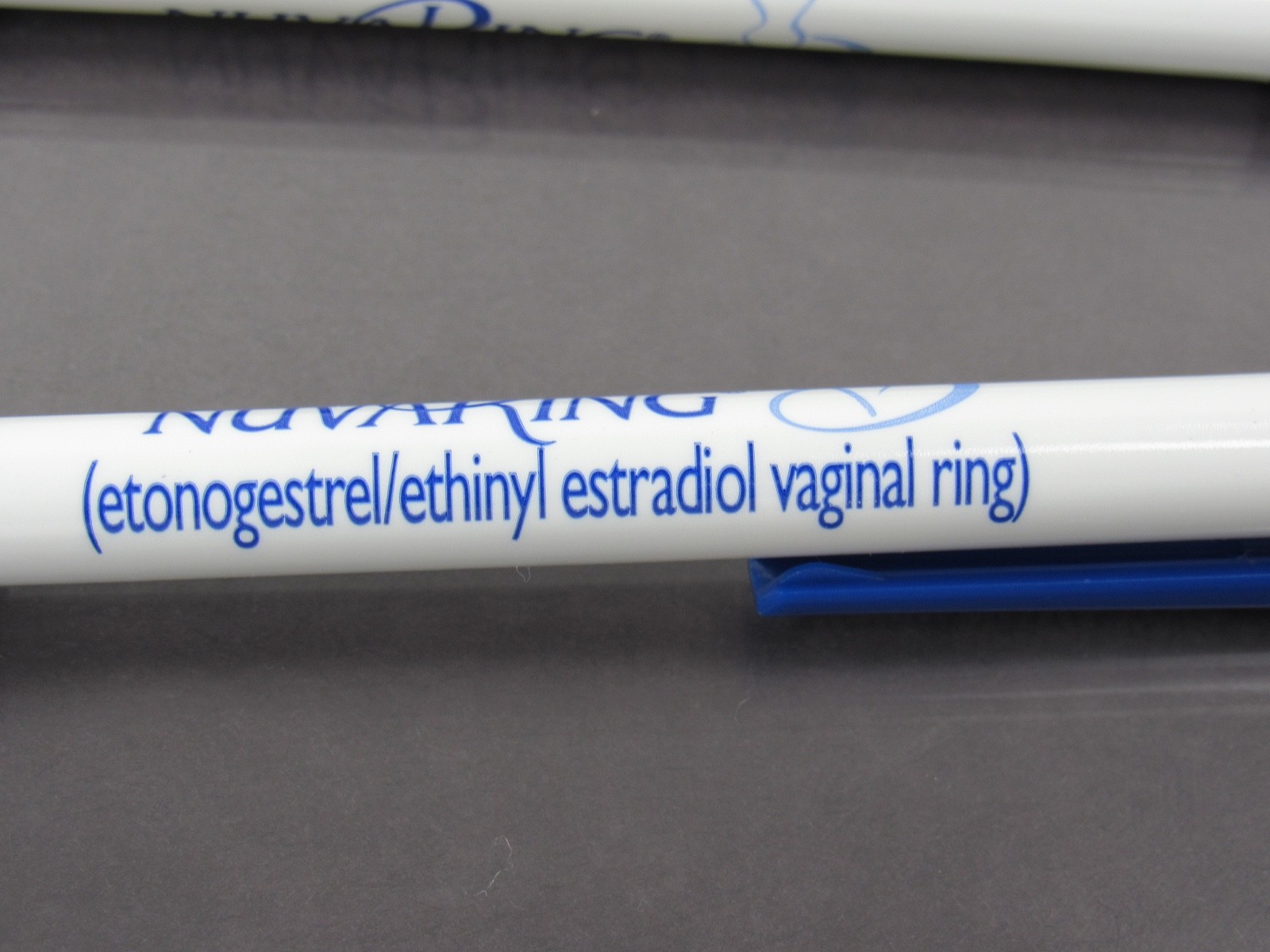 Lot of 3 NuvaRing Estradiol BIC PENS Drug Rep Pharmaceutical Promo Advertising