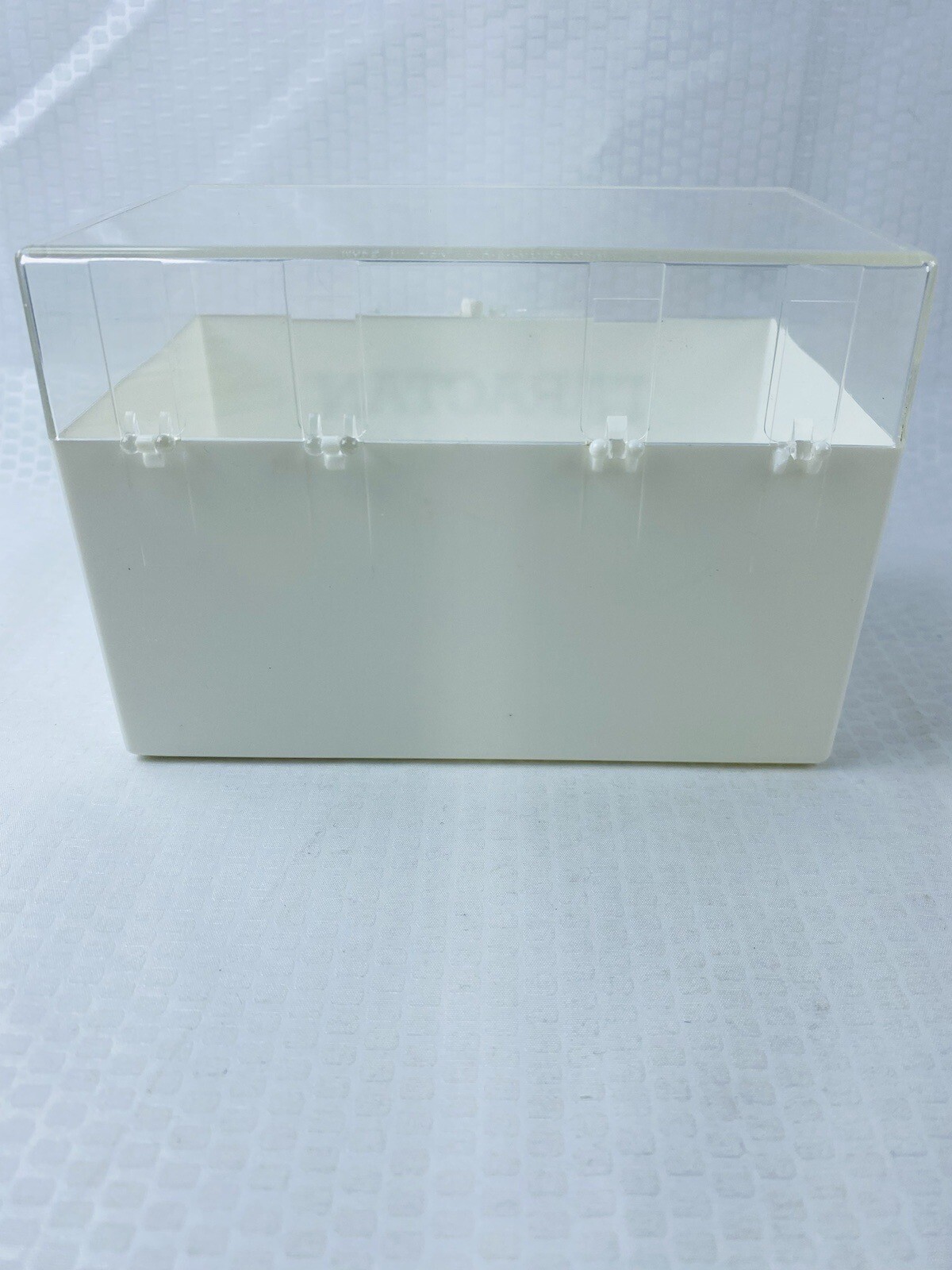 TARACTAN CHLORPROTHIXENE ROCHE Pharmaceutical INDEX CARD PLASTIC BOX