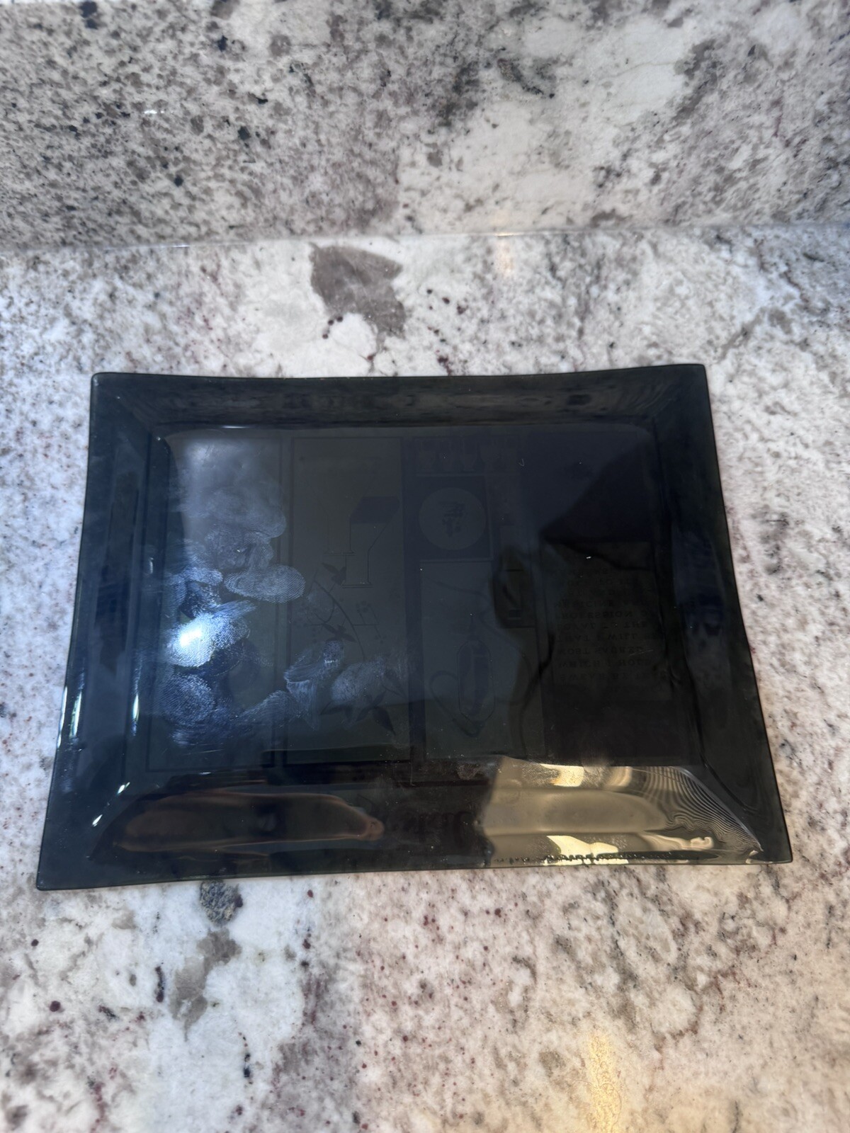 Vintage Pharmaceutical Medical Glass Plate Advertising Festal Doxidan 9×7 Swag