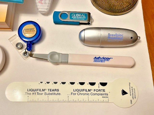 Drug Rep Promo Items Crestor, Plavix, Lovenox, Advicor, Aceon, Tricor, Minizide