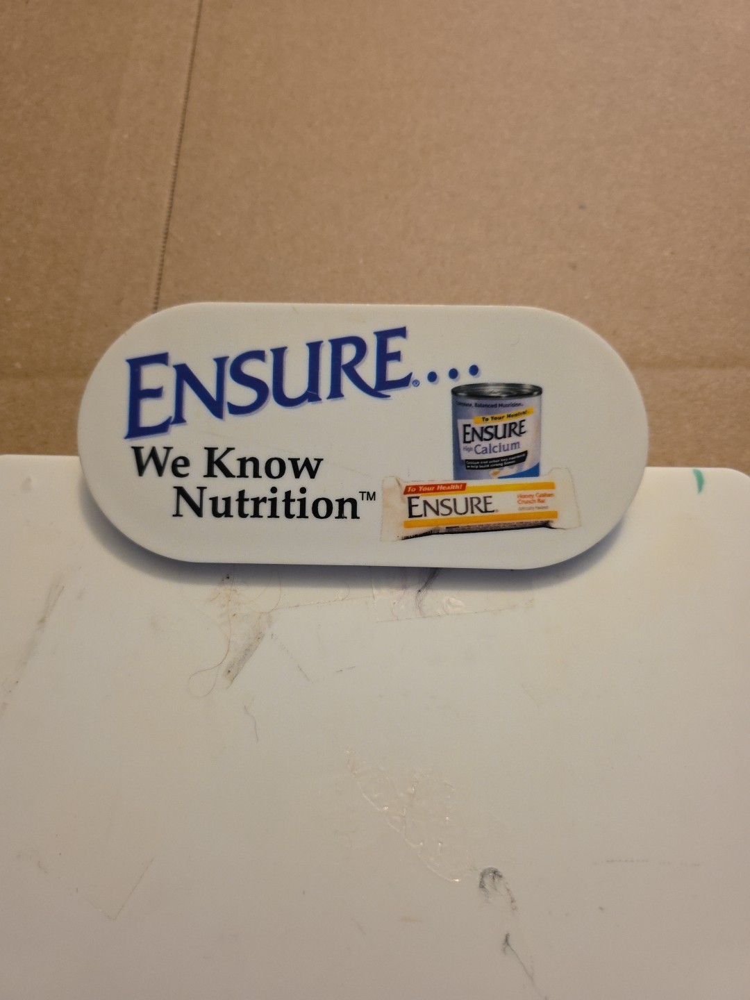 Ensure Clip Board Drug Rep Promo 2000s, See Pics