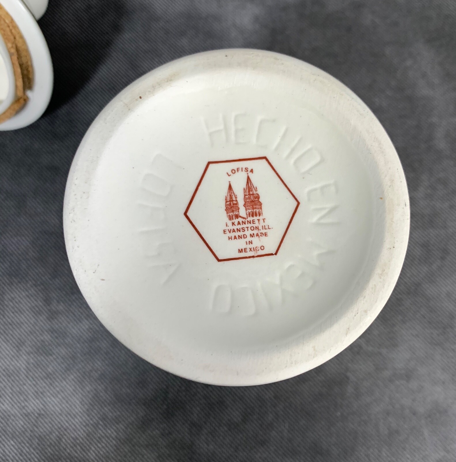 Darvocet N 100 Porcelain 7” Apothecary Jar Lofisa Lilly Pharmaceutical Darvon 65