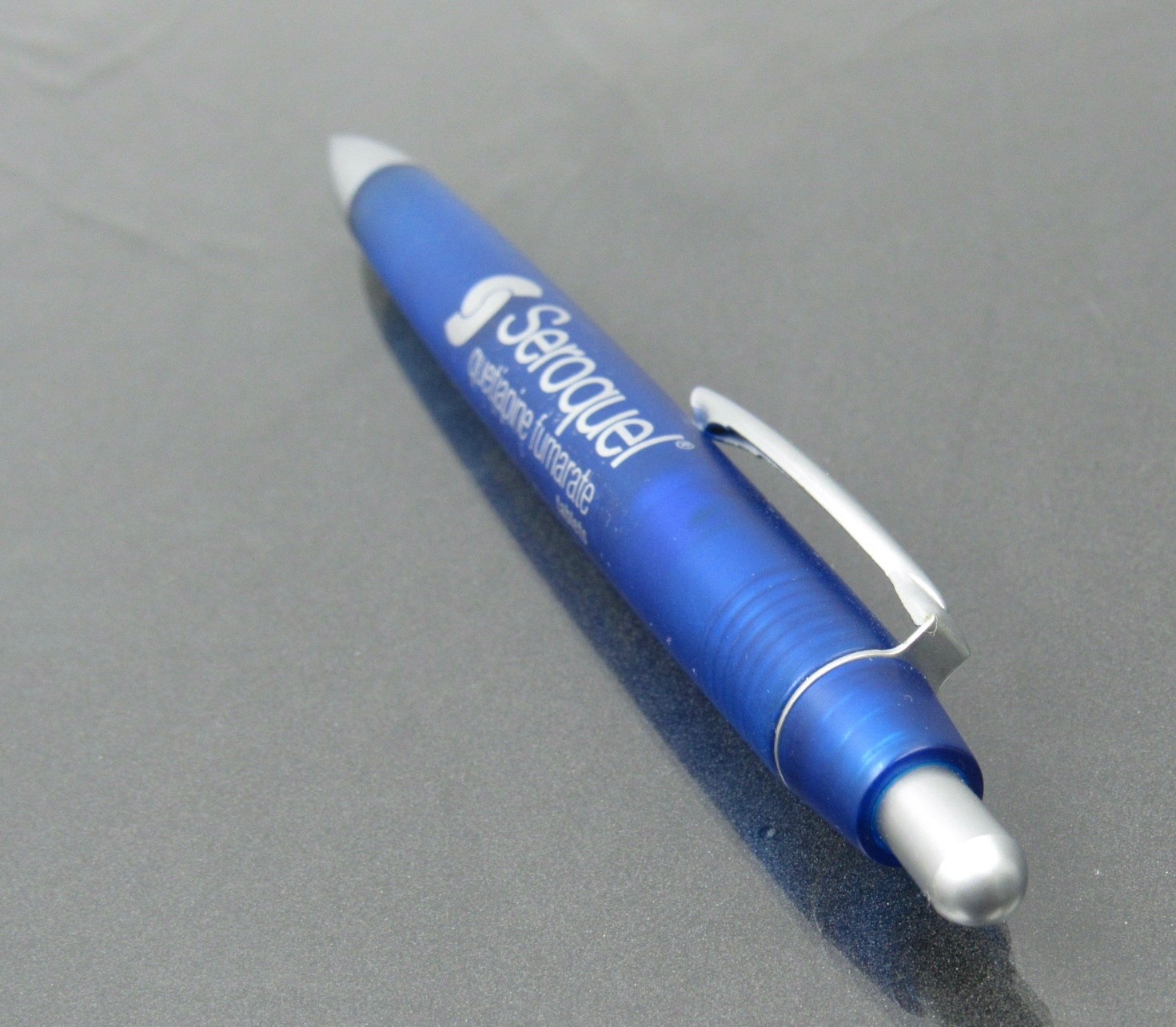 Seroquel Blue PEN, Sticky Notes, Page Flags Drug Rep Pharmaceutical Advertising