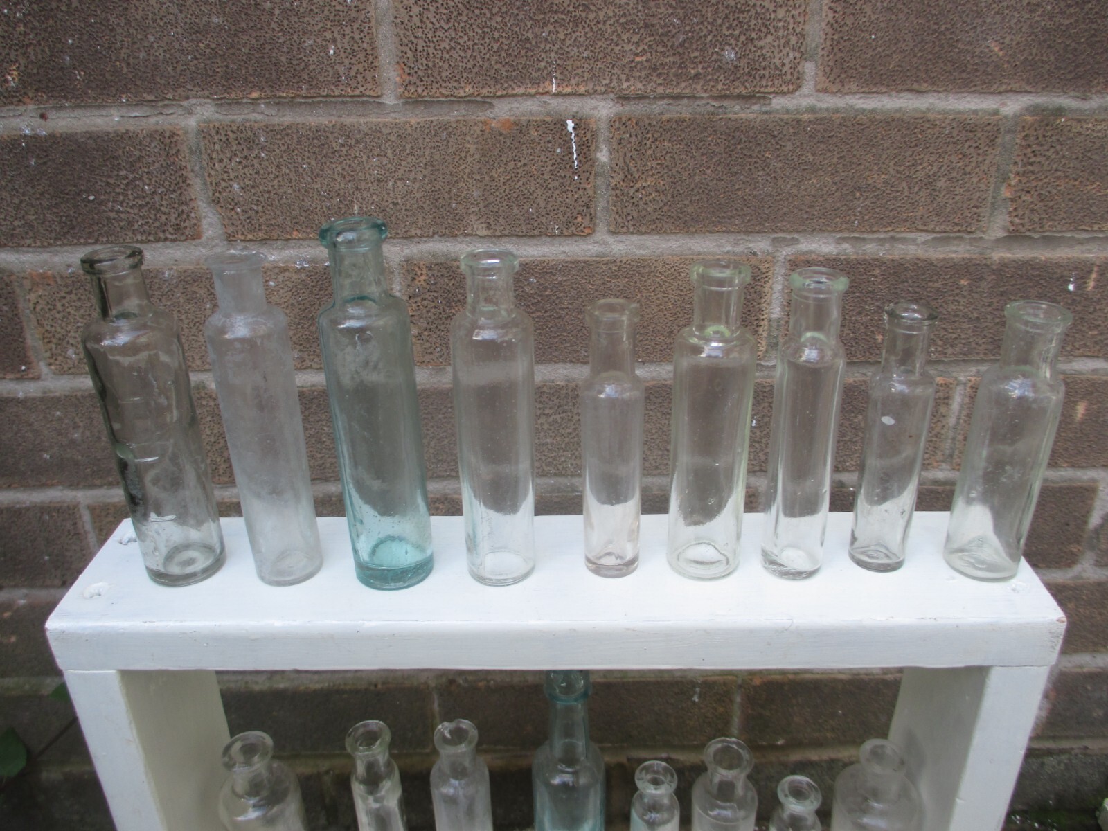 25X CHEMIST MEDICINE MEDICAL HOSPITAL GLASS UTILITY POTION PHARMACY VIAL BOTTLES