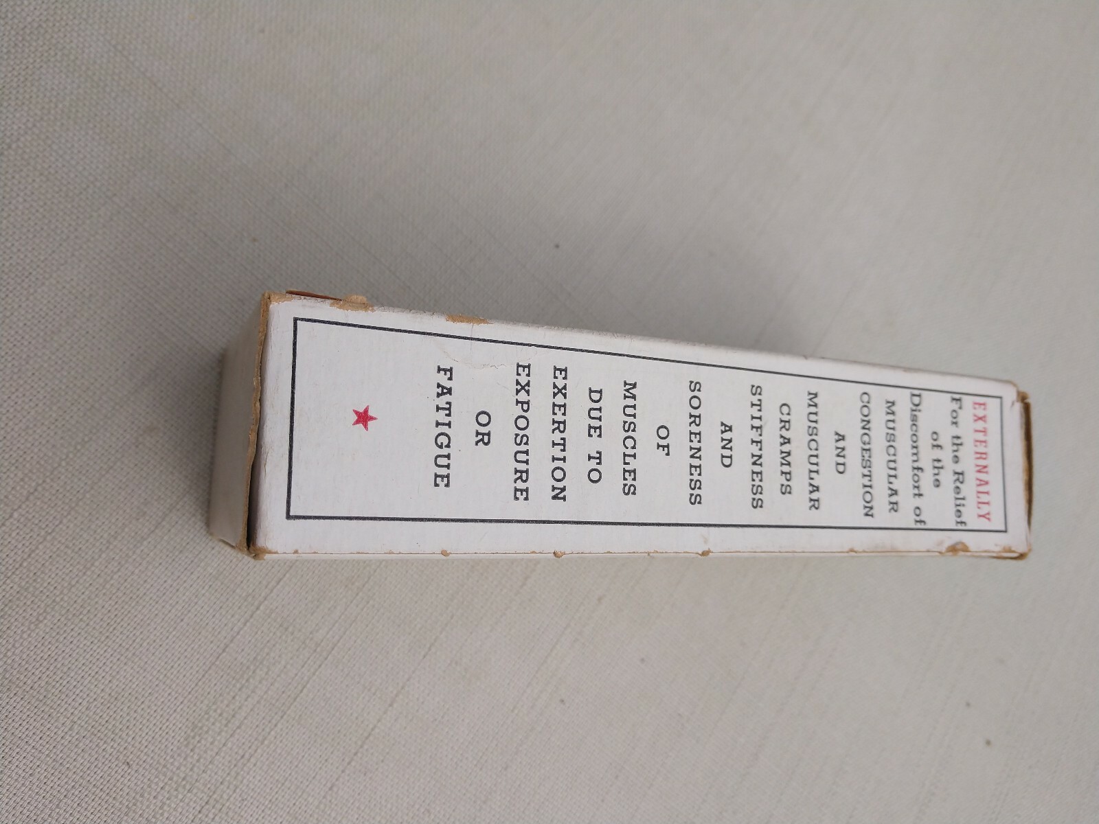 Vintage Sloan’s Liniment In Original Box