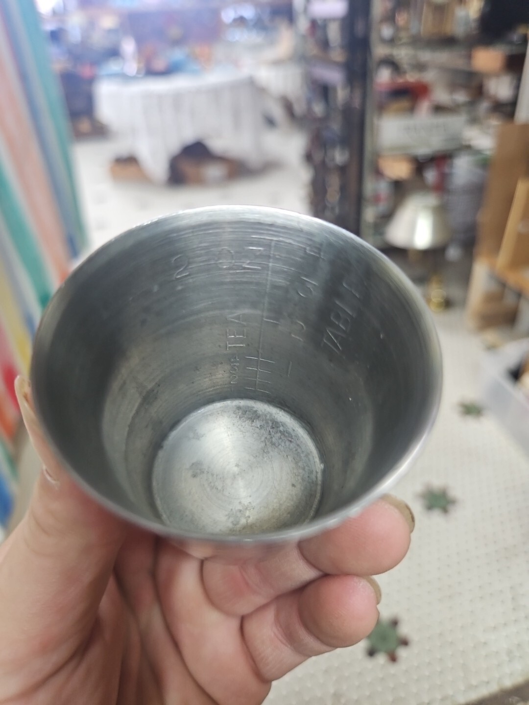 18-8 Stainless Steel Japan SH-503 Medicine Cup 2 Ounce 60 cc