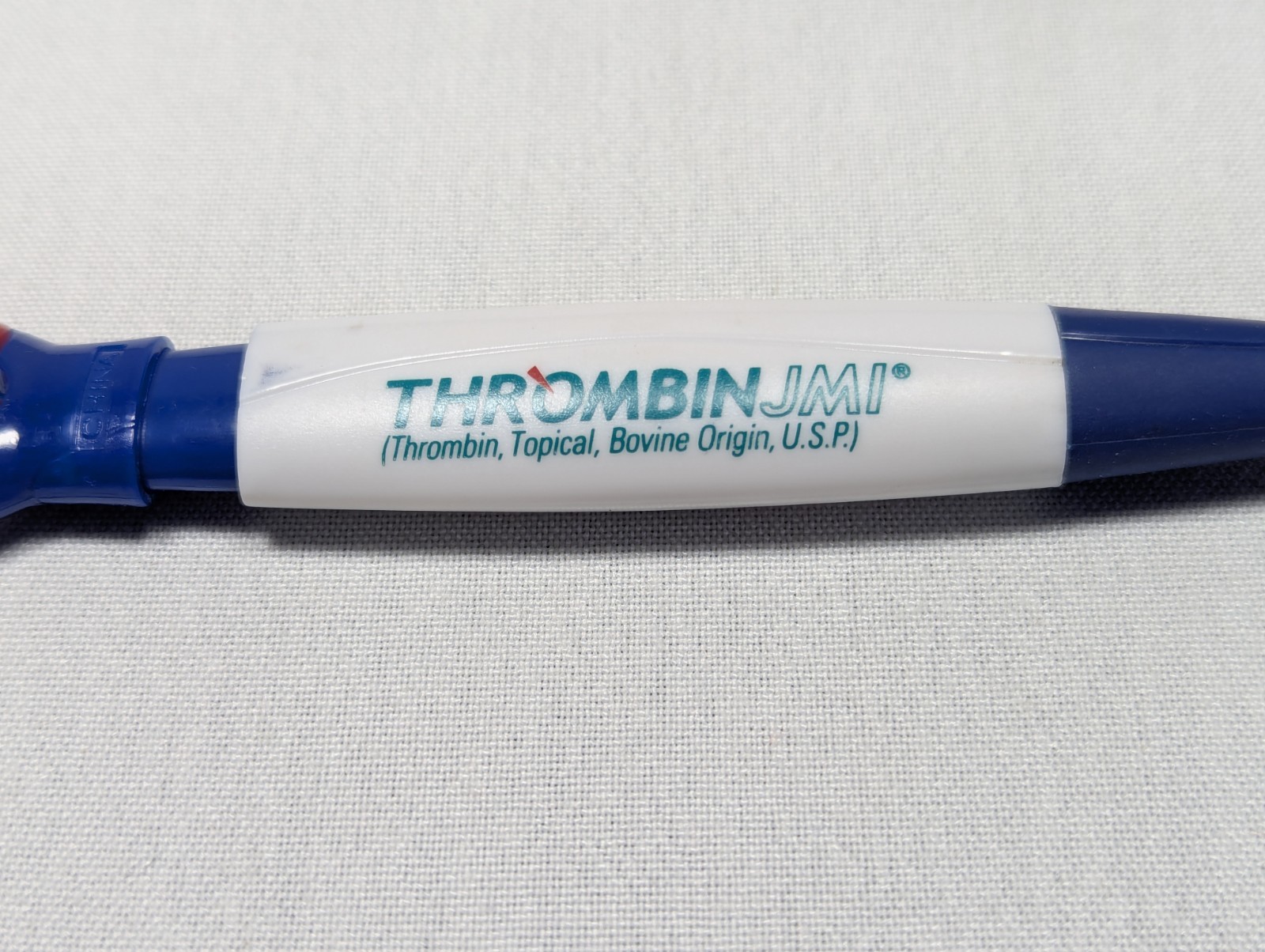 Vintage Thromblin JMI Pharmacy Rx Drug Promo Pen w/ Clip Topical Medicine