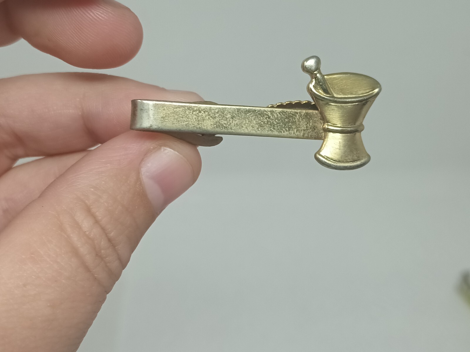 Vintage Pharmacist Pharmacy Cufflinks Tie Tack RX Mortar Pestle Druggist Set