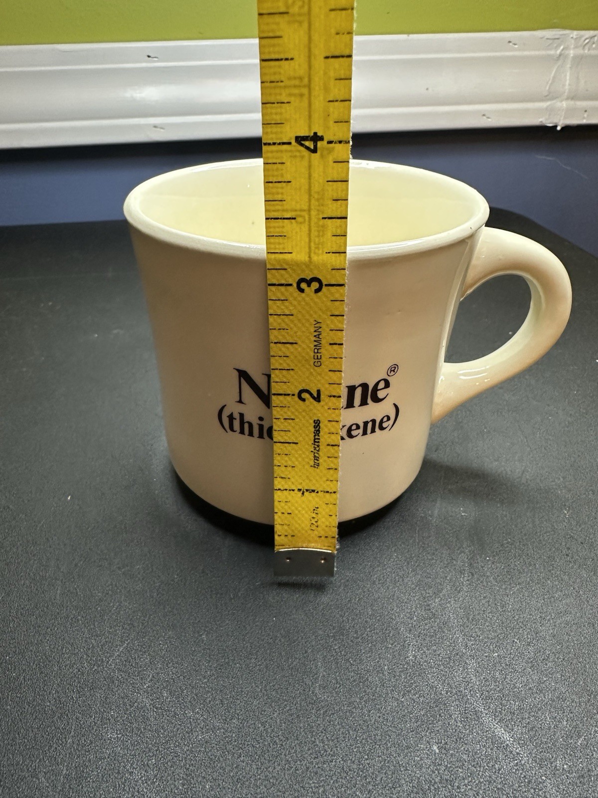 Vtg Navane Thiothixene Medication Pharmaceutical Rep Coffee Mug USA Ceramic