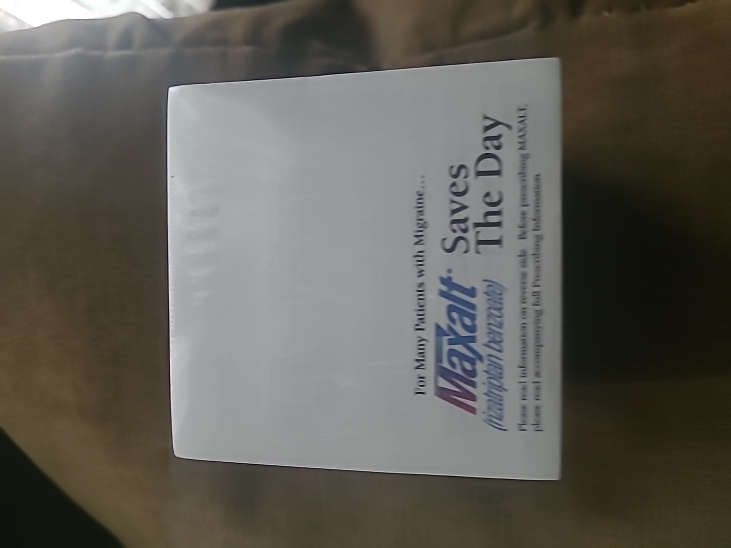 NEW vintage Pharmaceutical Drug Rep Effexor XL Post-it note pad Block Large