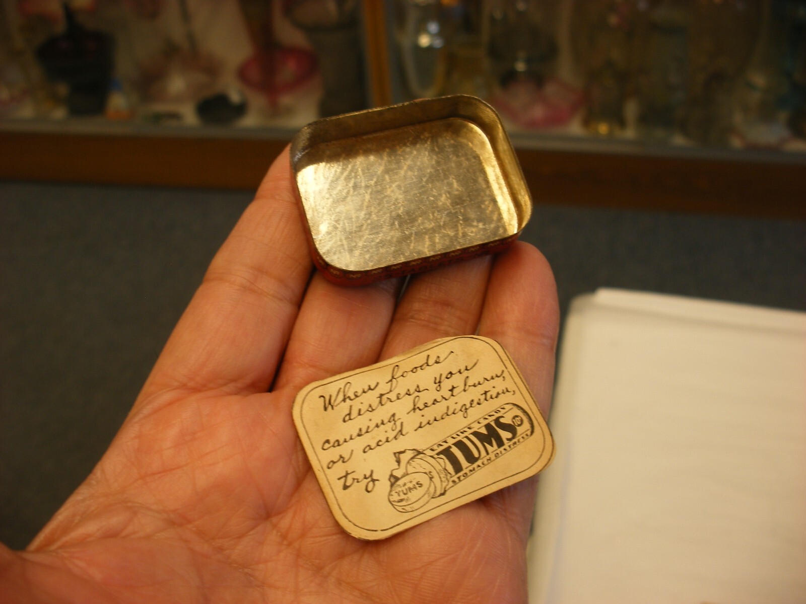 Vtg Medical Pharmacy – Natures Remedy A. H. Lewis Constipation Tablets Tin Empty