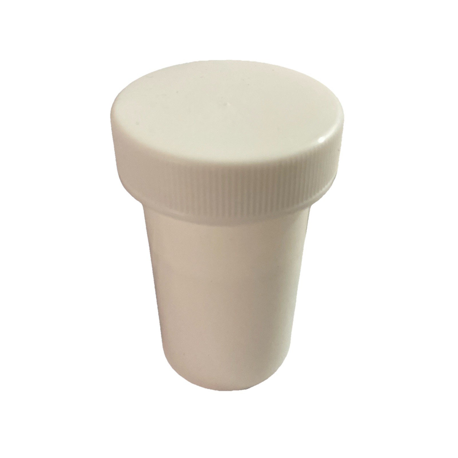 BERRY Plastics Corporation Plastic Ointment Jars 1/2 Oz White Plastic With Caps