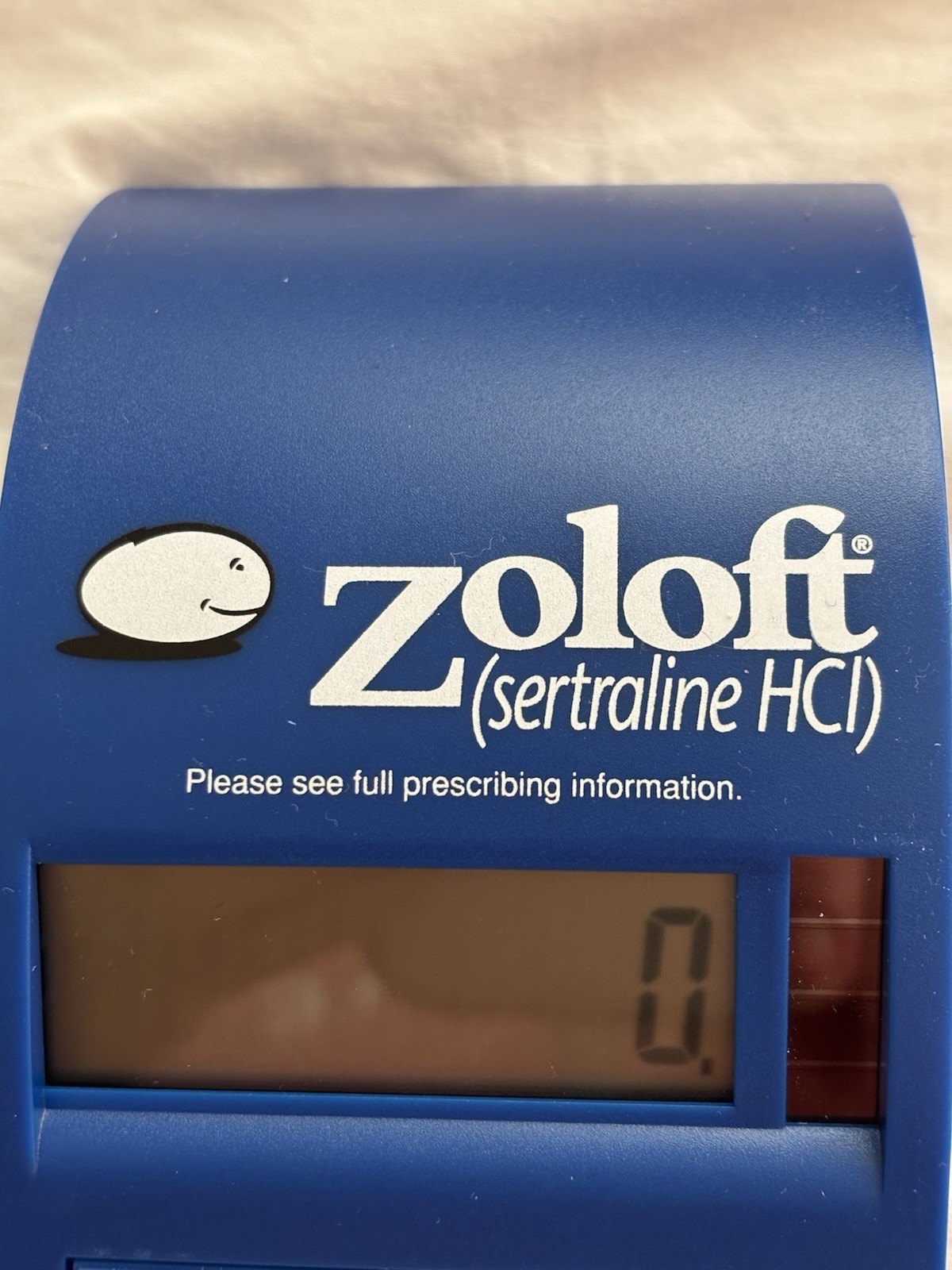 Pharmaceutical Rep Happy FaceZoloft Calculator 2005 Pfizer Pharmaceuticals RARE
