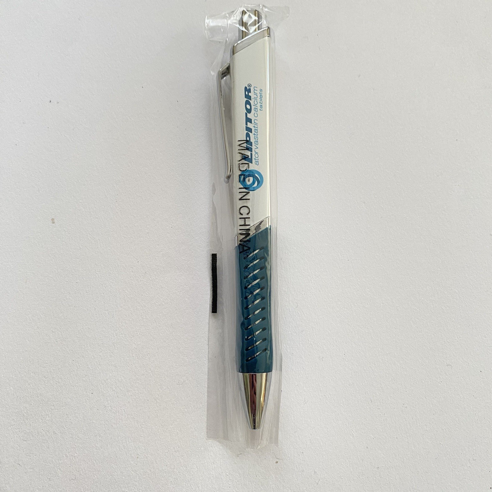 Lipitor Caduet Pharmaceutical Drug Rep Pens White Green New Sealed