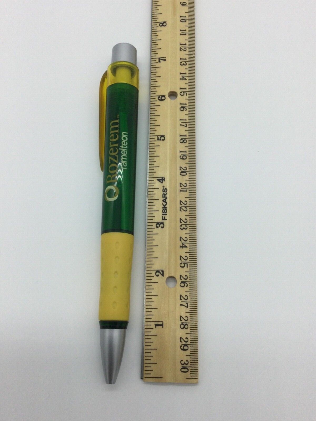 Rozerem Drug Rep Pen Oversized Plastic Pen Rubber Grip Brand New