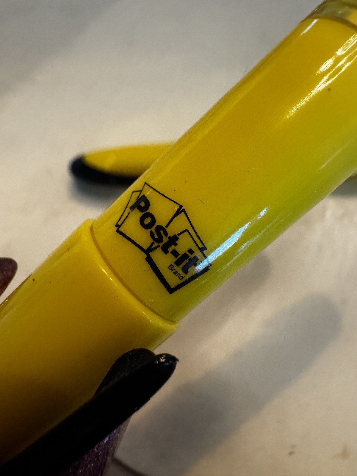 Januvia Post-It Highlighters Pharmaceutical Drug Rep Advertising Yellow Lot X 2