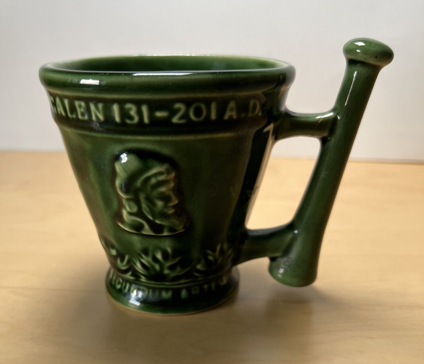 1960’s Vintage McCoy Pharmaceutical Advertising Mug for “Coricidin” Decongestant