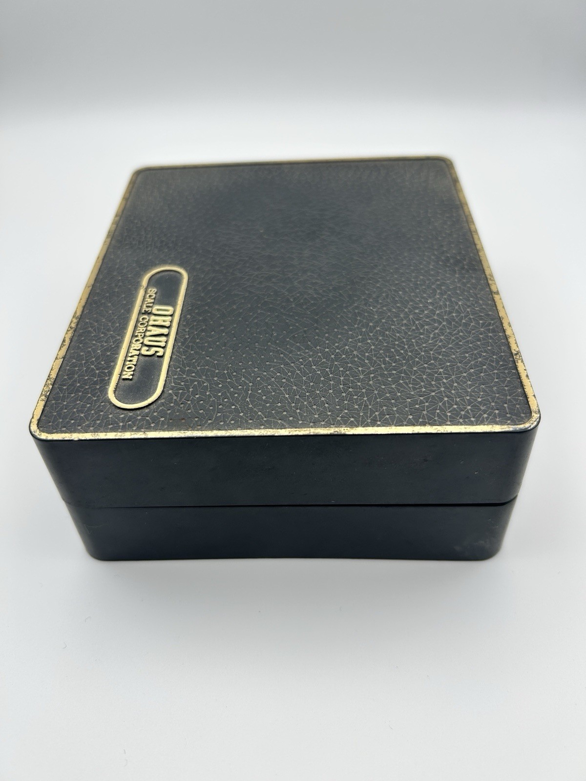 Vintage Ohaus Model 5601 Brass Pharmacy Calibration Weights Set Incomplete