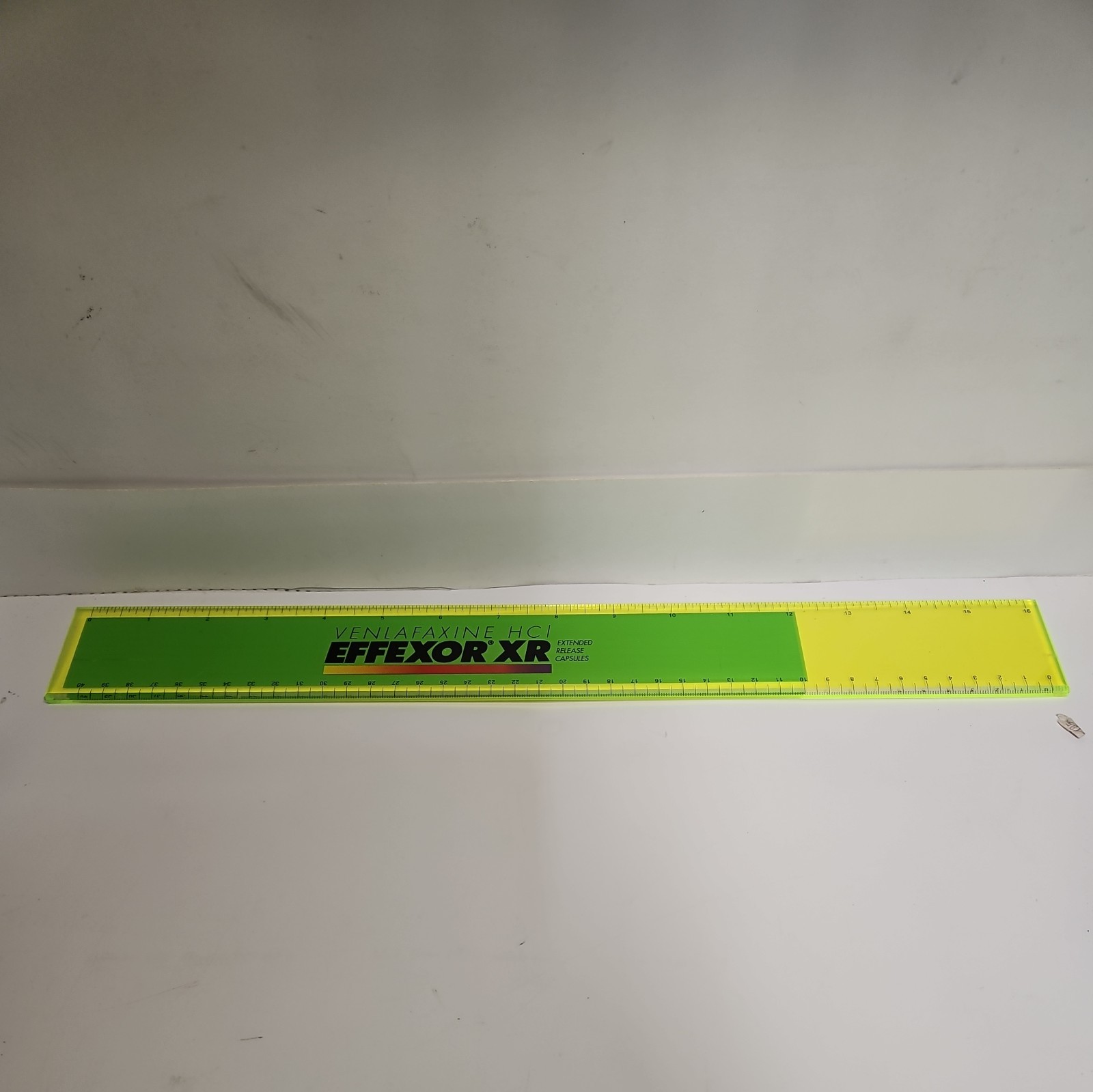 Effexor XR Green Ruler Pharmaceutical Drug Rep Promo Advertising
