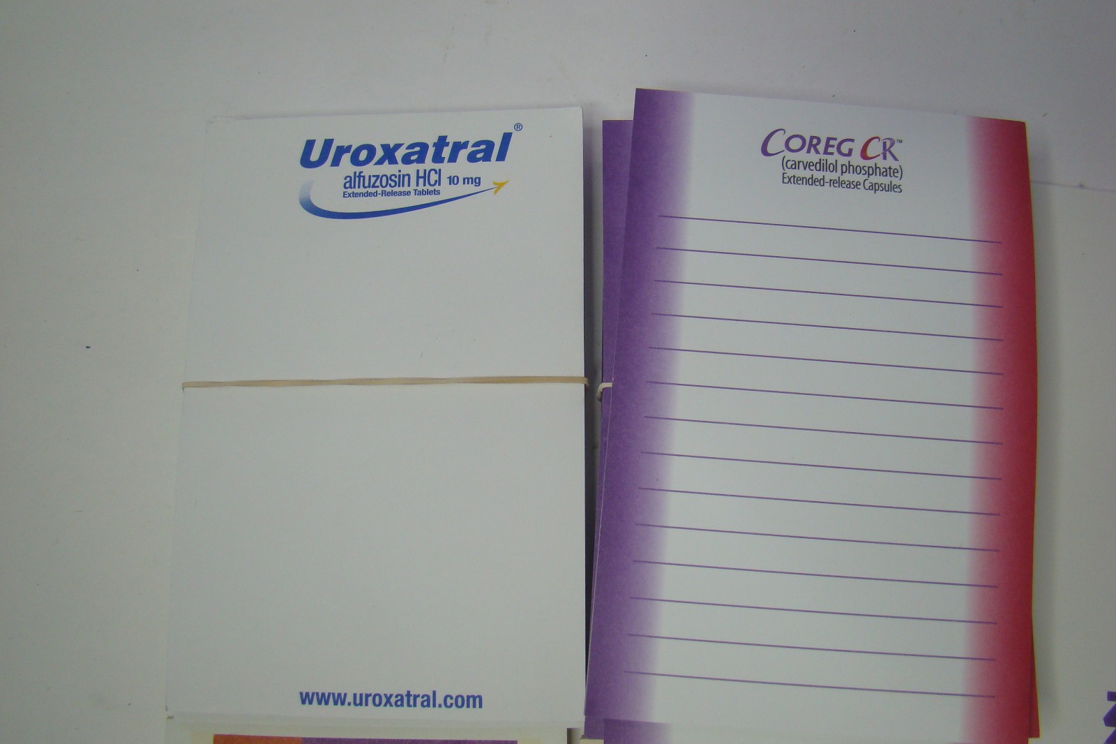 Misc Lot of Note Pads Pharmaceutical items Drug Rep Doctor sample