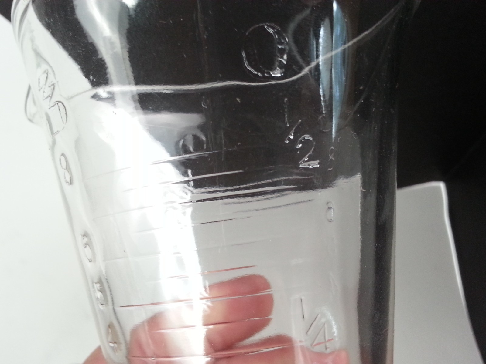 3 Piece Apothecary Clear Medical Measuring Beakers Kodak