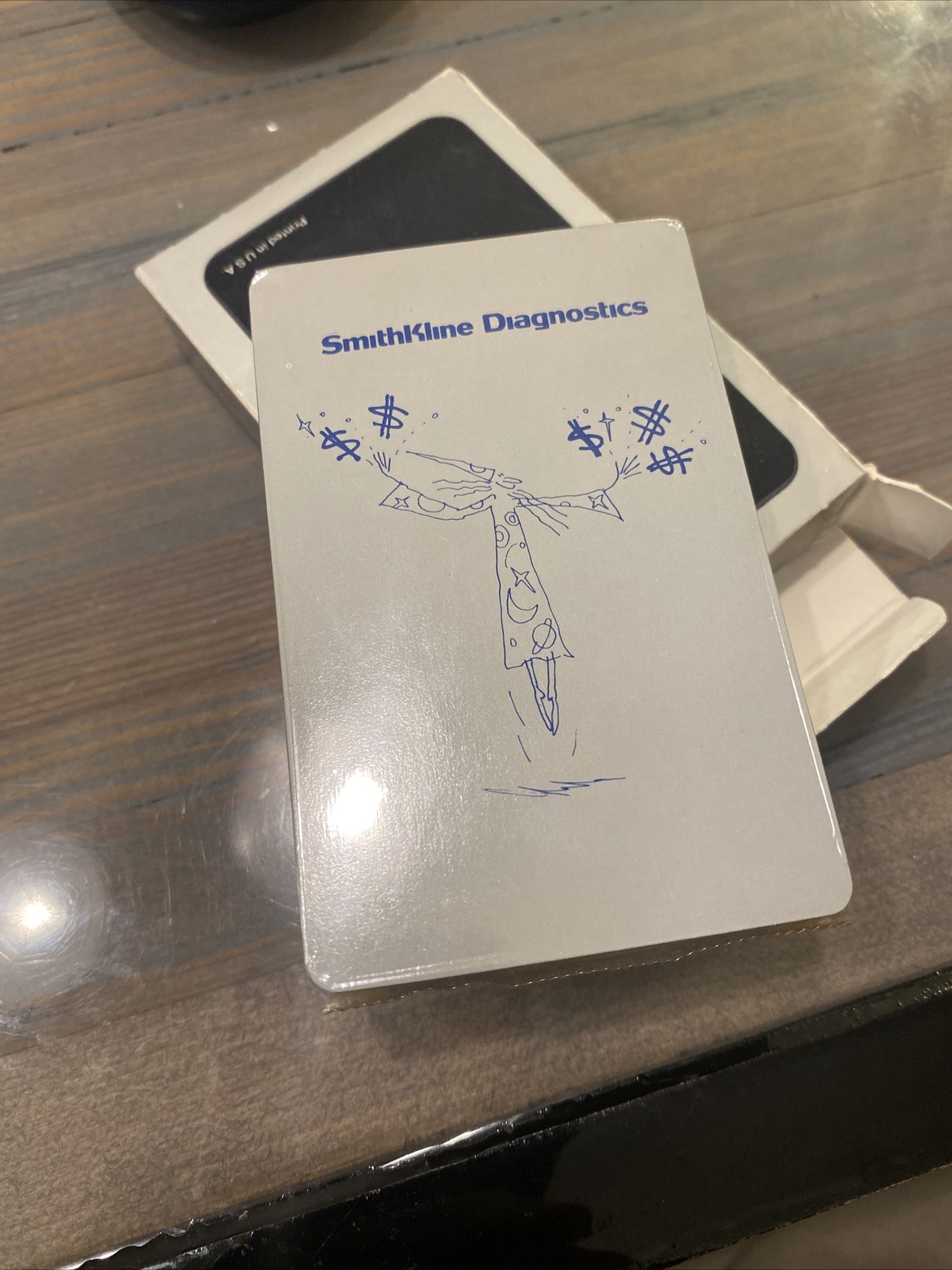 Incredibly rare sealed SmithKline Diagnostics pharma/drug rep playing cards NEW