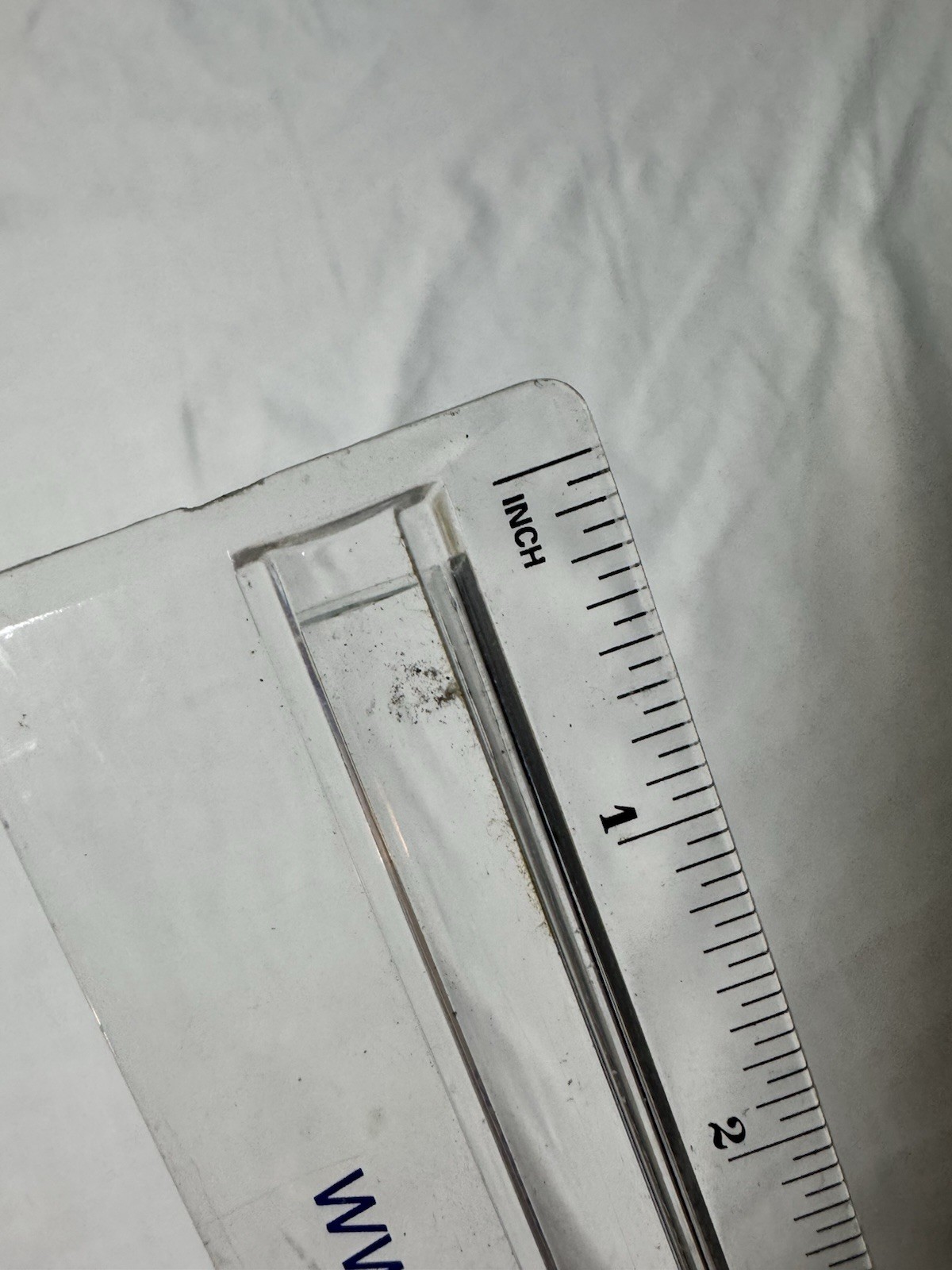 Drug Rep Pharmaceutical Reminyl Galantamine Clear Plastic Ruler Collectible