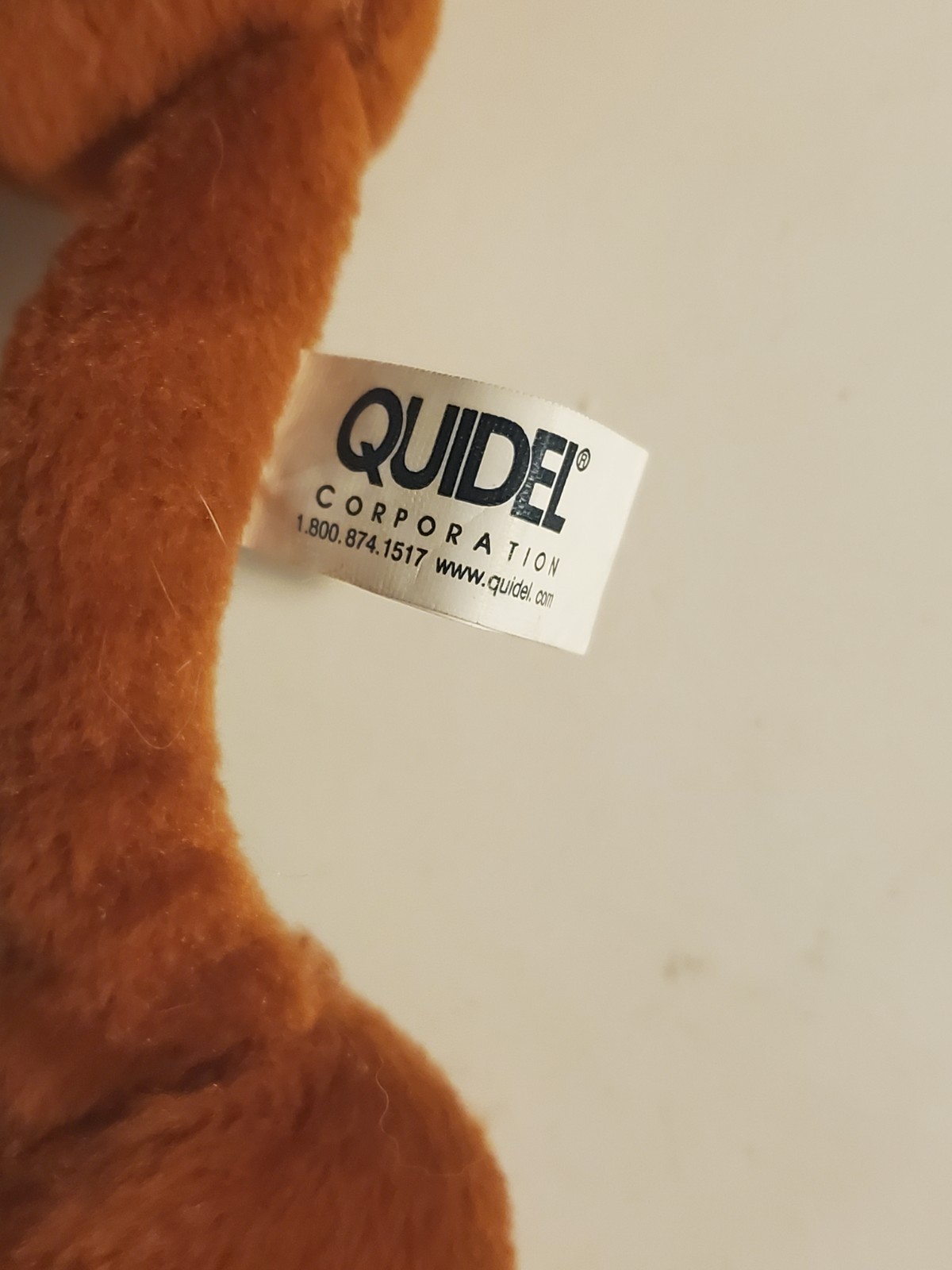 SARS Bug Quidel Plush Toy Pharma Swag Brown Bad Germ Stuffed Animal