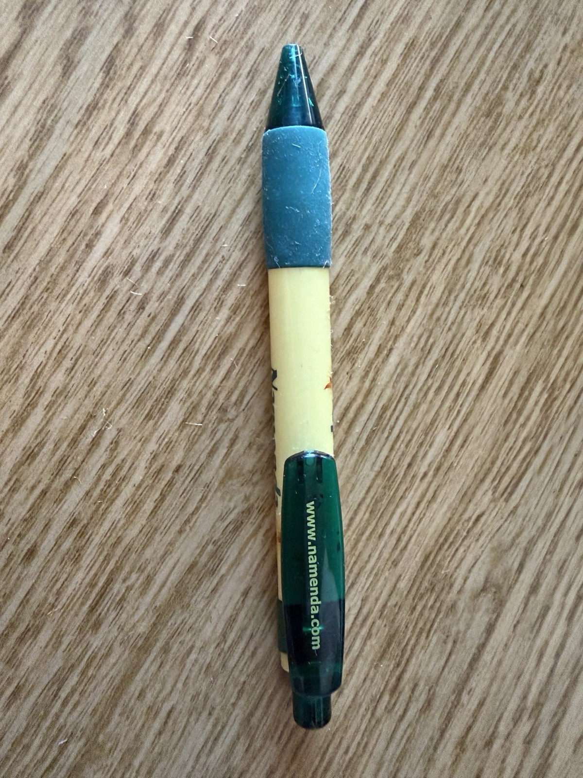 Green & Yellow Namenda LOGO Clicky PEN Drug Rep Pharmaceutical Advertising WORKS