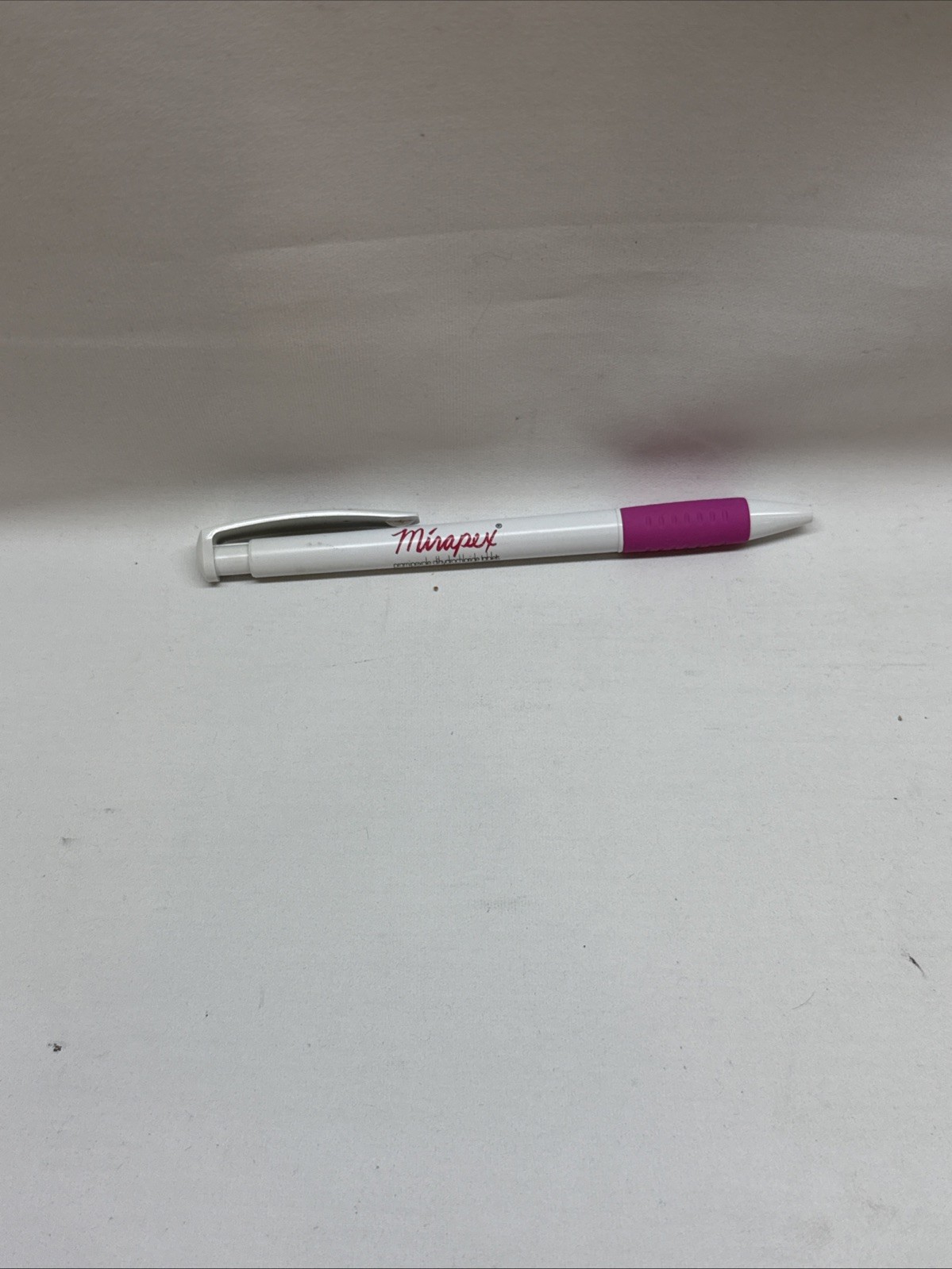 Pharmaceutical Drug Rep Promo Pen Mirapex Pink And White