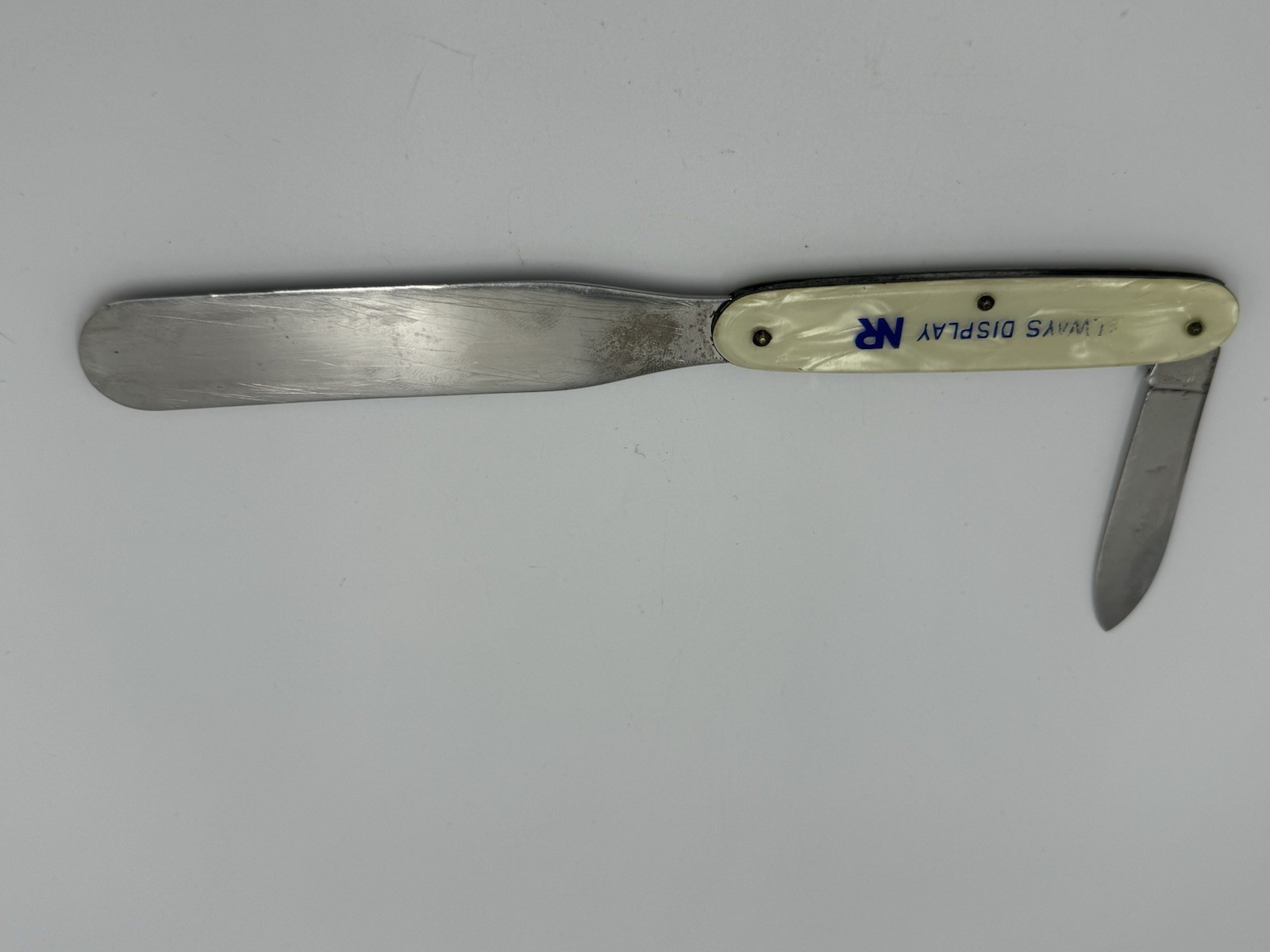 Tums “Rare” Advertising Letter Opener, Knife & Pharmacy Pill Counter