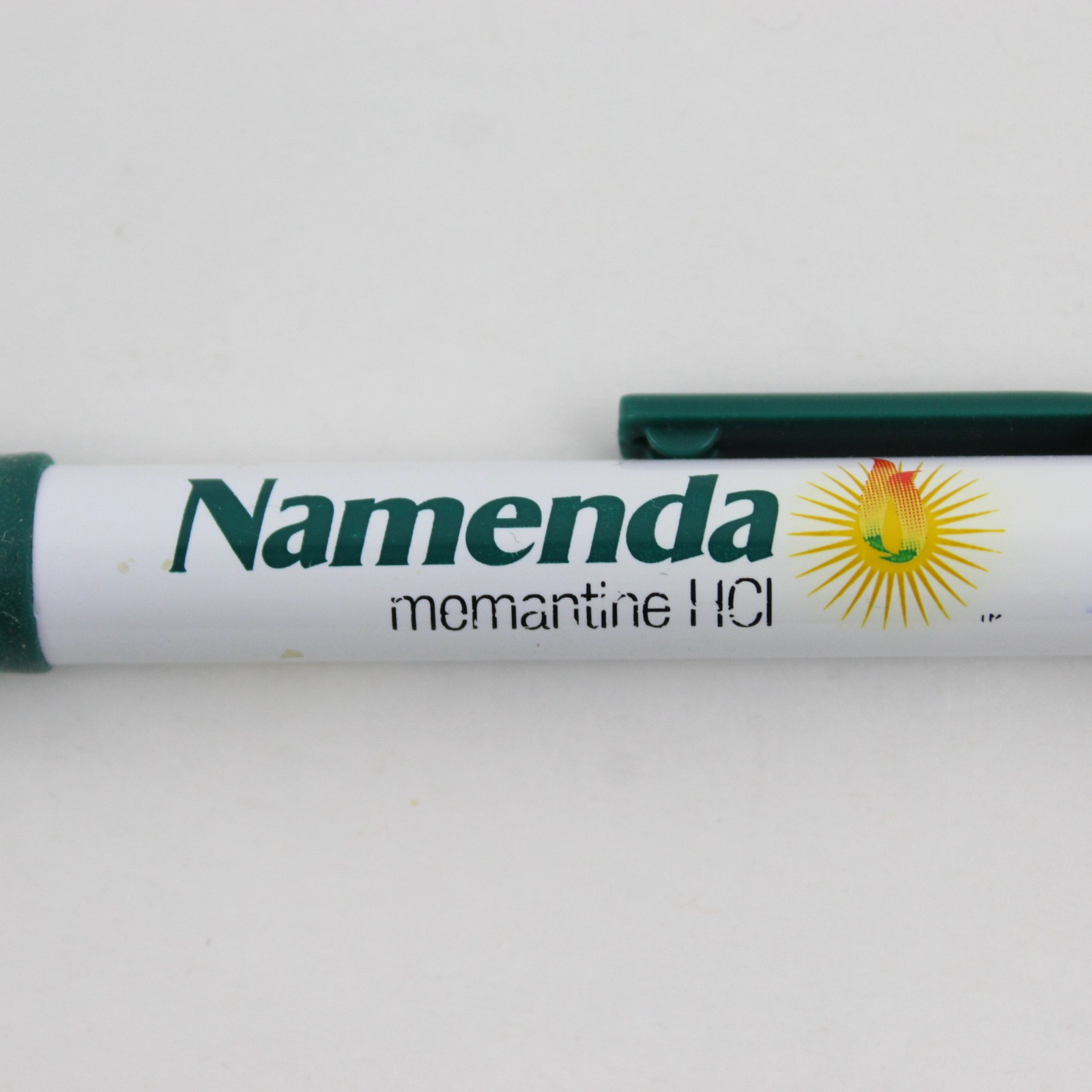 Namenda Memantine HCl Promotional Pen Pharmaceutical Ad Black Ink