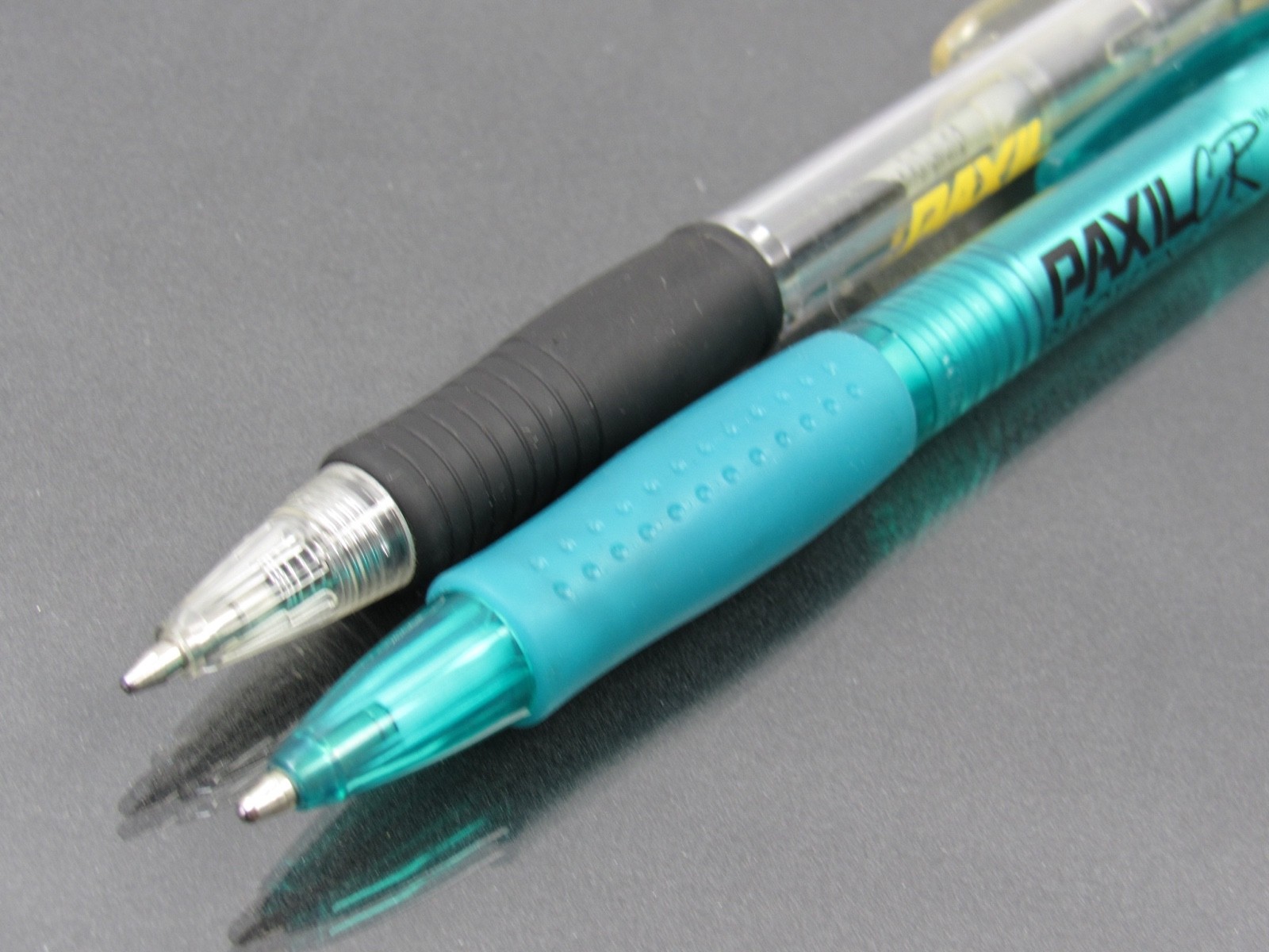 Translucent Paxil PENS Drug Rep Pharmaceutical Promo Medical Advertising Lot x2