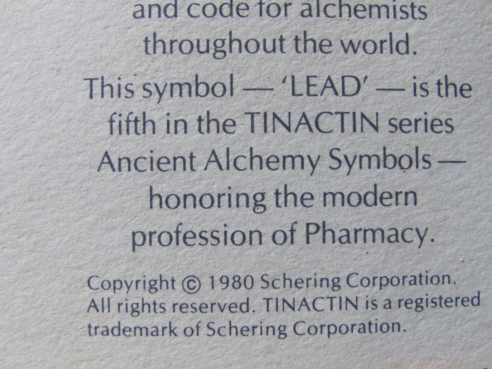 Set of 2 Pharmacy Tinactin Secundum Artem 1980 Brass Paperweights Bookends