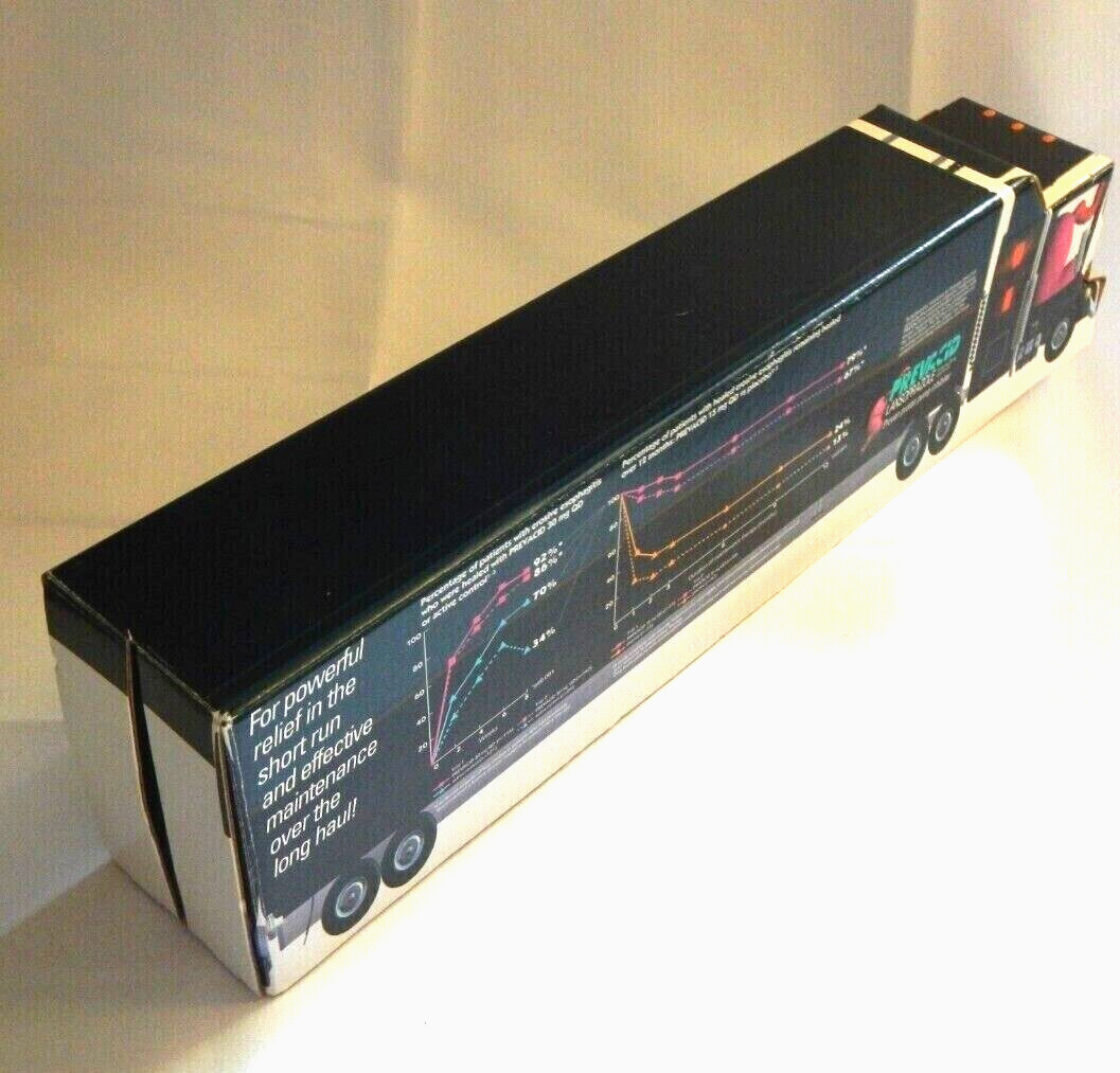 Vintage Prevacid Semi Truck Pharmaceutical Drug Rep 18 Wheeler w/Box NOS